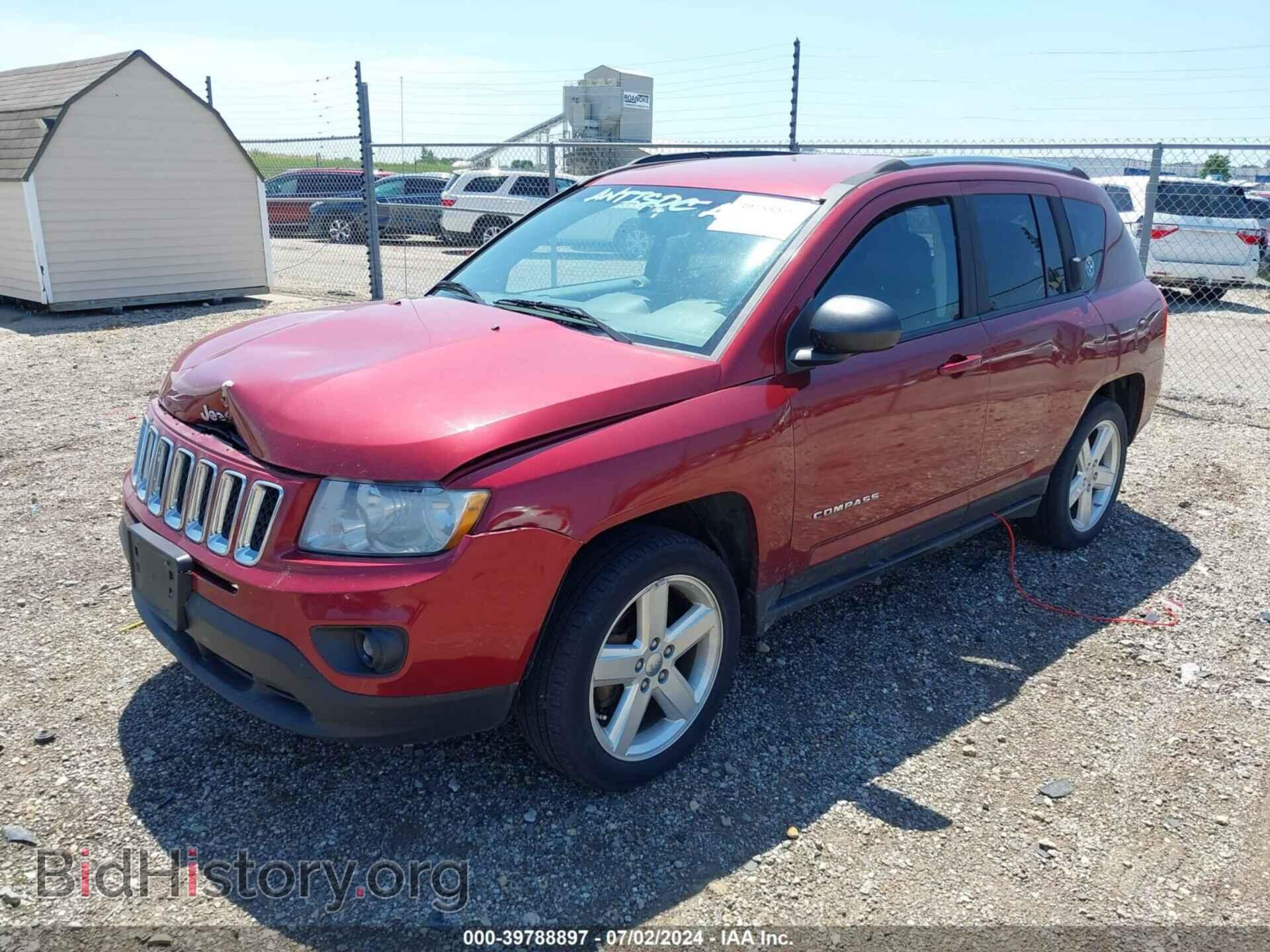 2012 JEEP COMPASS - VIN: 1C4NJDCB1CD591508 - Фото 2