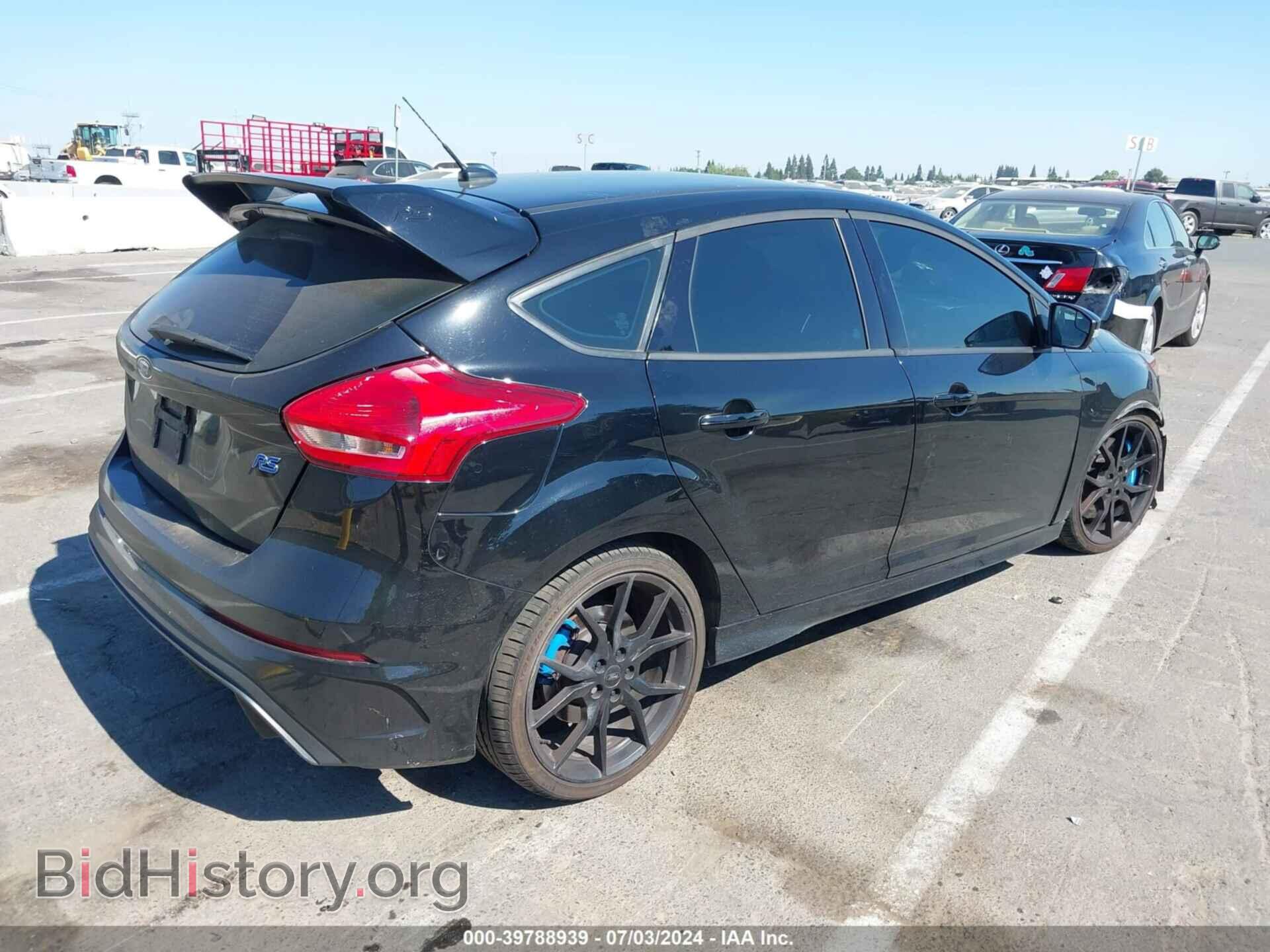 2017 FORD FOCUS RS - VIN: WF0DP3TH4H4125987 - Photo 4