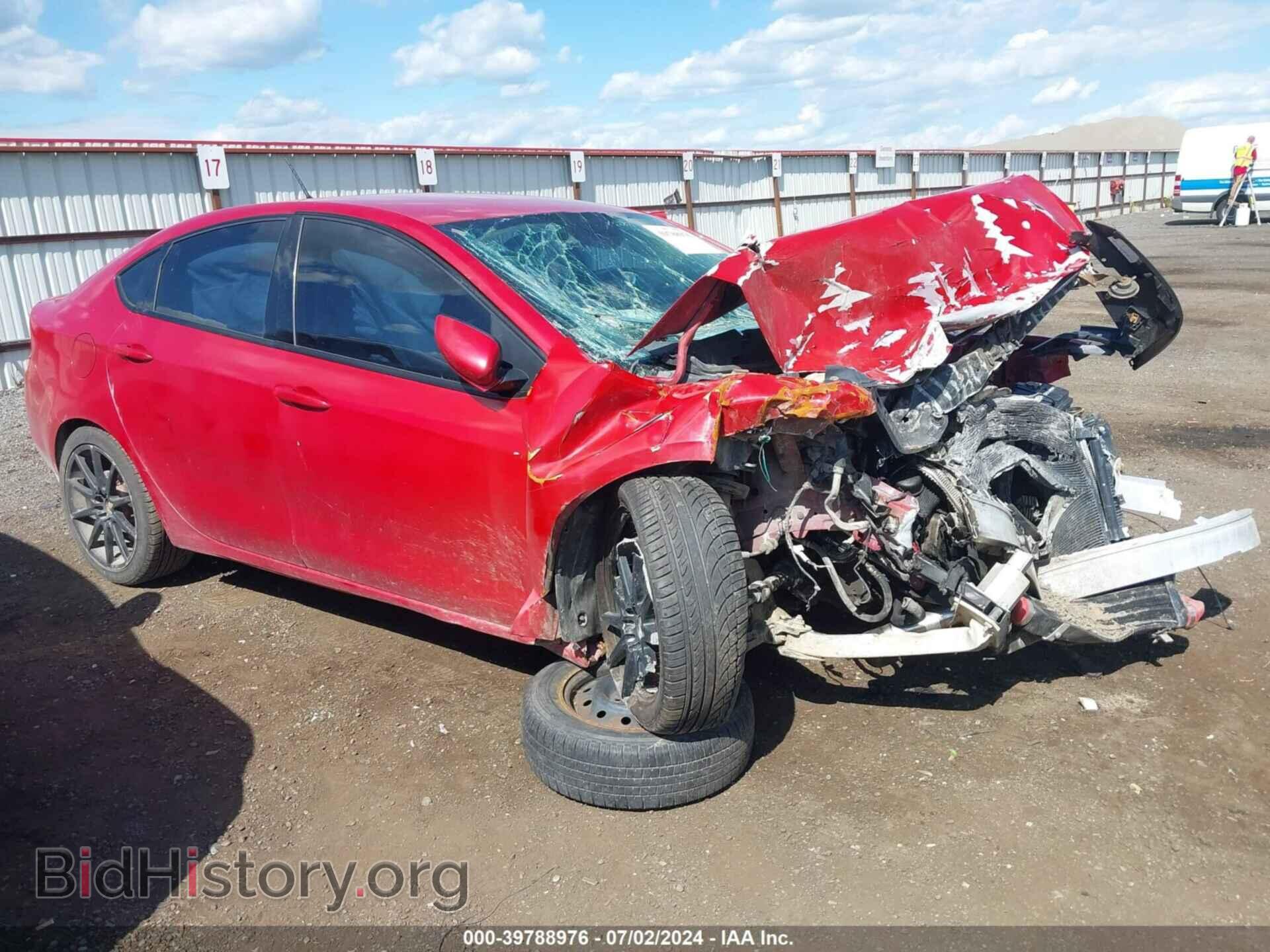 Photo 1C3CDFBH4DD641422 - DODGE DART 2013