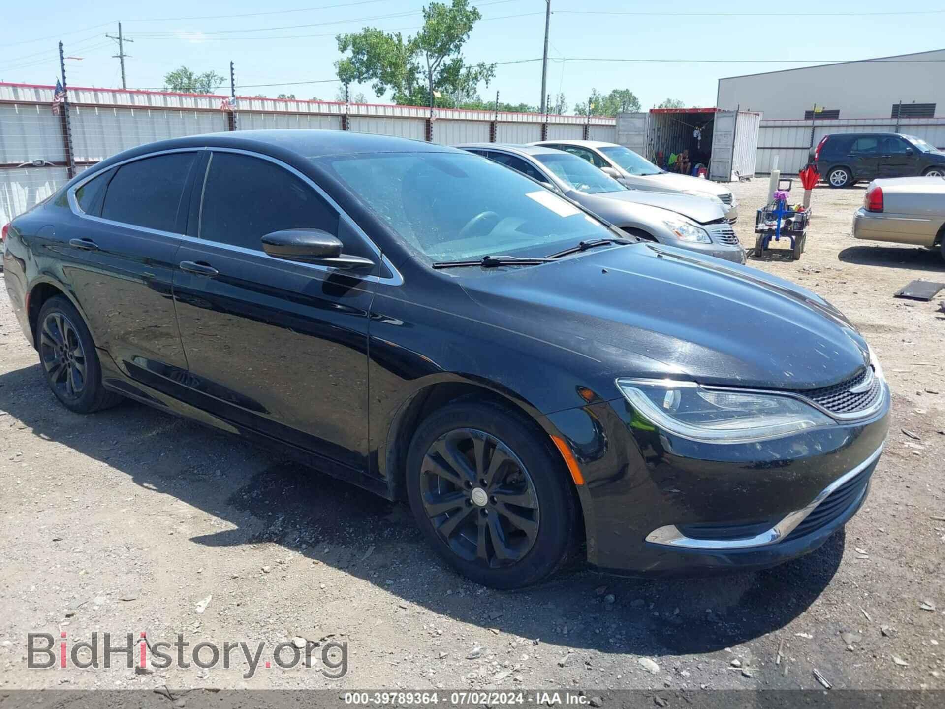 Фотография 1C3CCCAB7GN175501 - CHRYSLER 200 2016