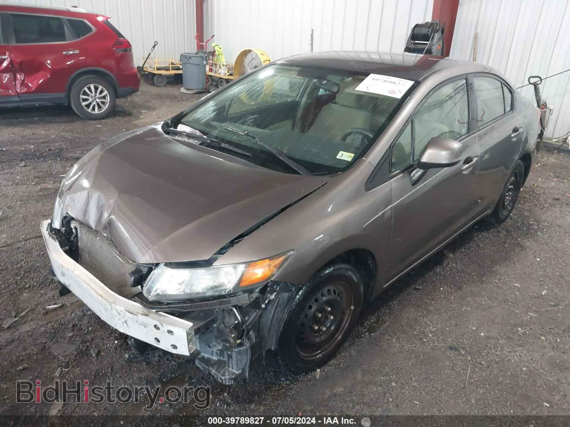 2012 HONDA CIVIC - VIN: 19XFB2F53CE081364 - Фото 2