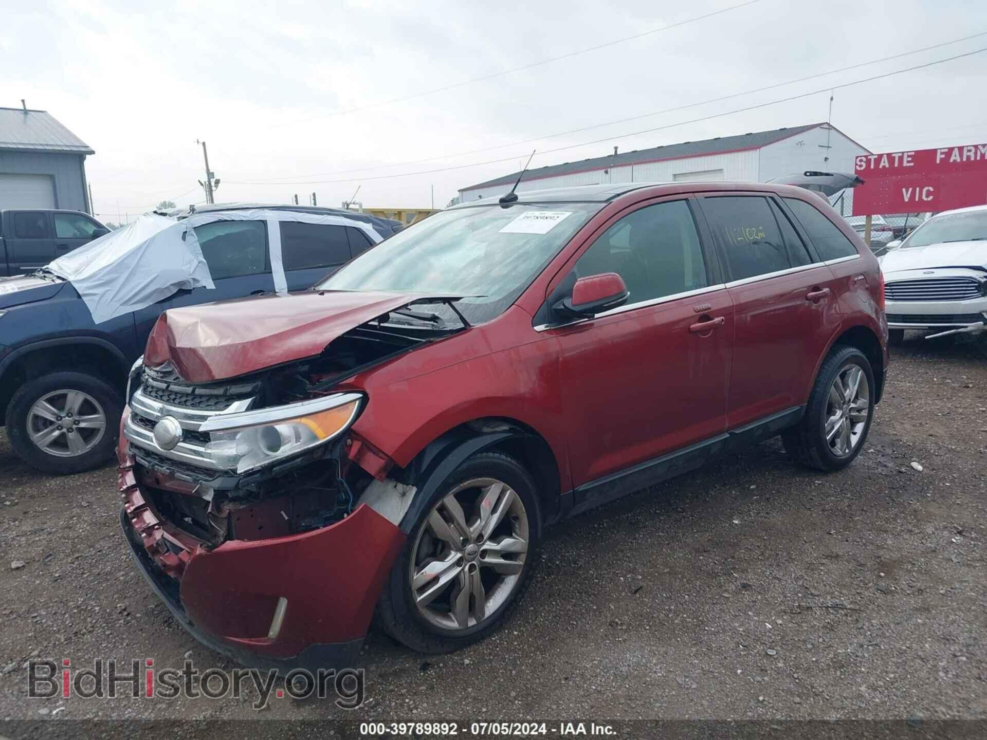 2014 FORD EDGE - VIN: 2FMDK4KC8EBA23912 - Photo 2