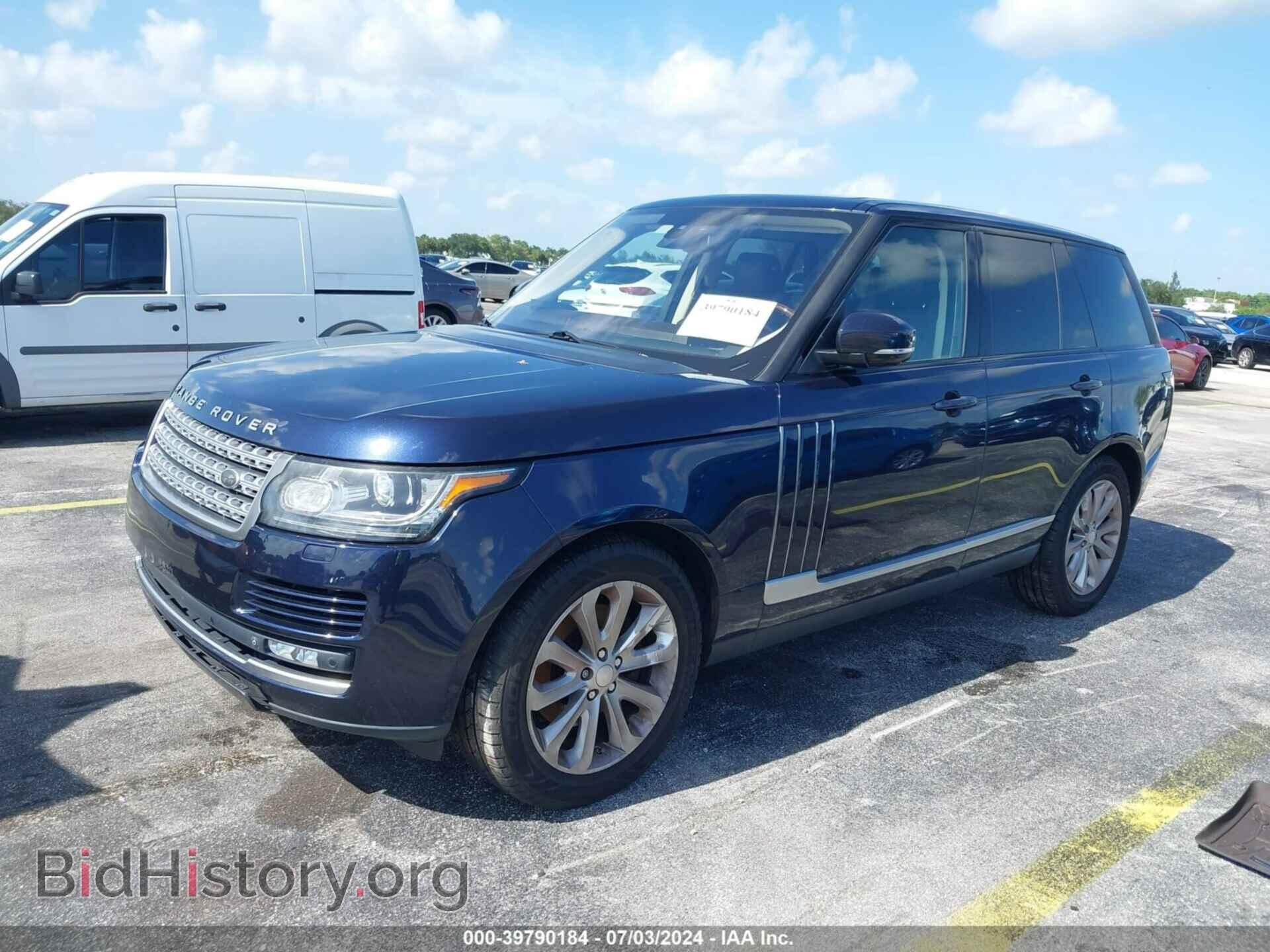 2015 LAND ROVER RANGE ROVER - VIN: SALGS2VF7FA187685 - Фото 2
