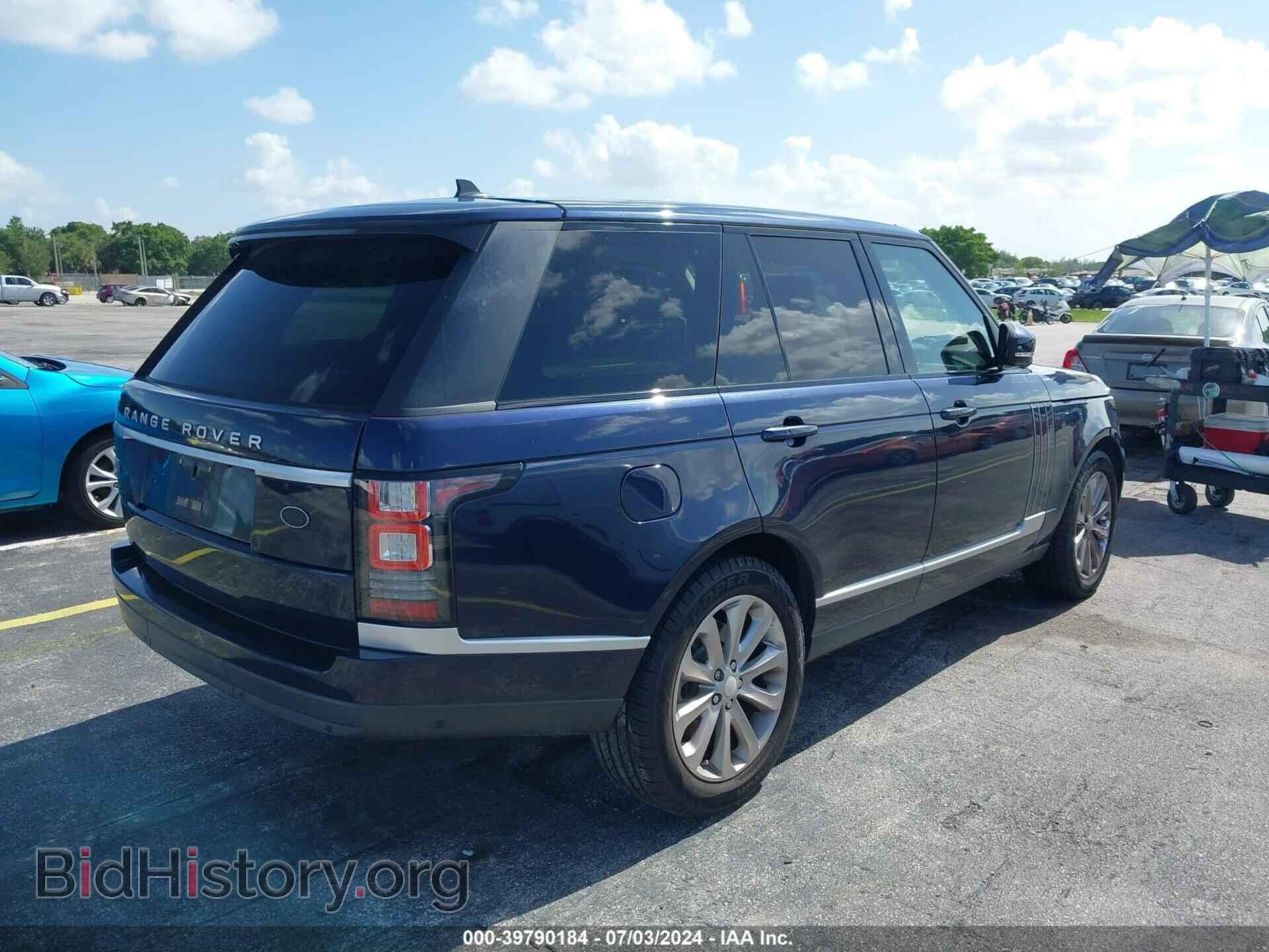 2015 LAND ROVER RANGE ROVER - VIN: SALGS2VF7FA187685 - Фото 4