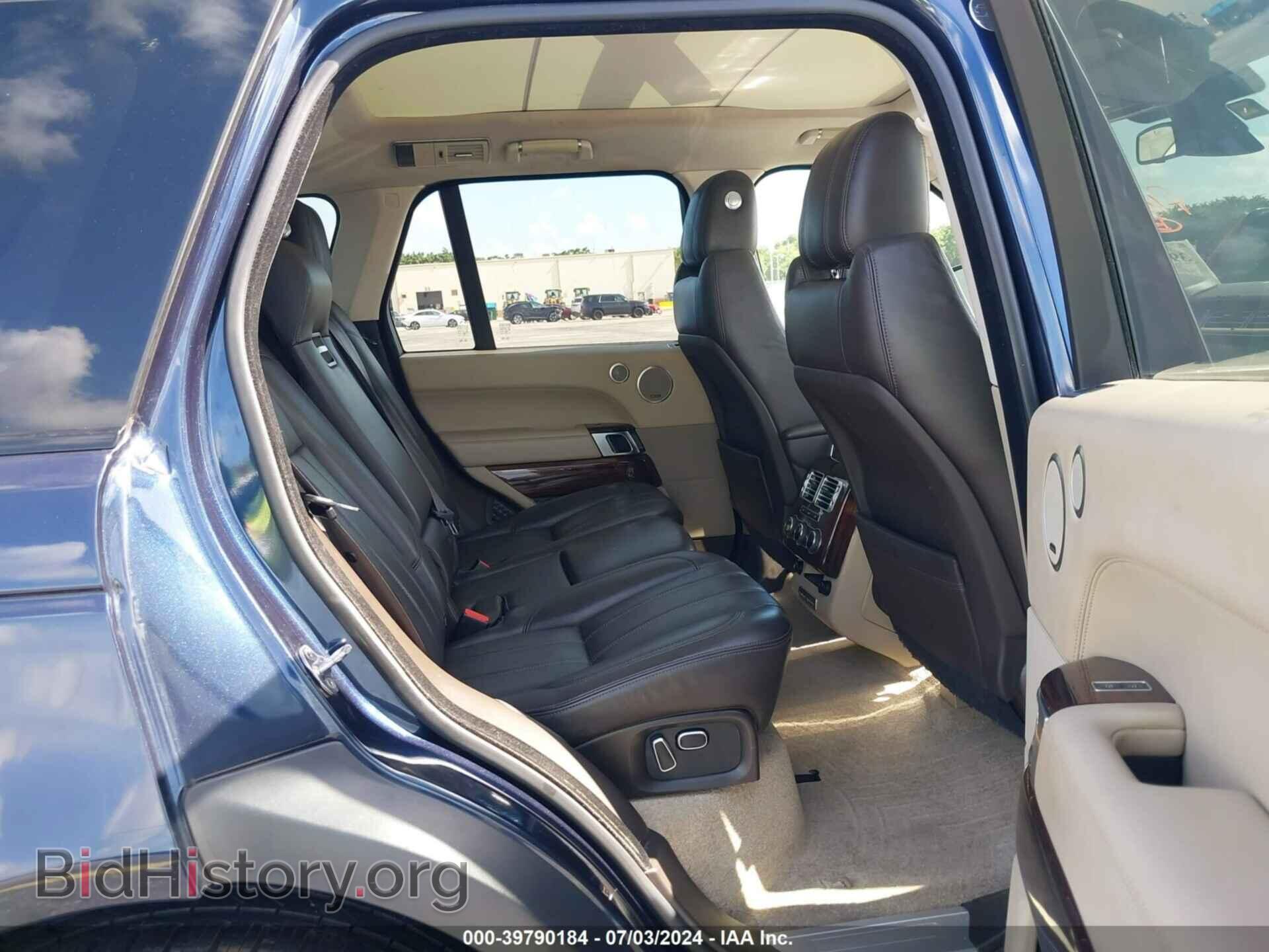 2015 LAND ROVER RANGE ROVER - VIN: SALGS2VF7FA187685 - Фото 8