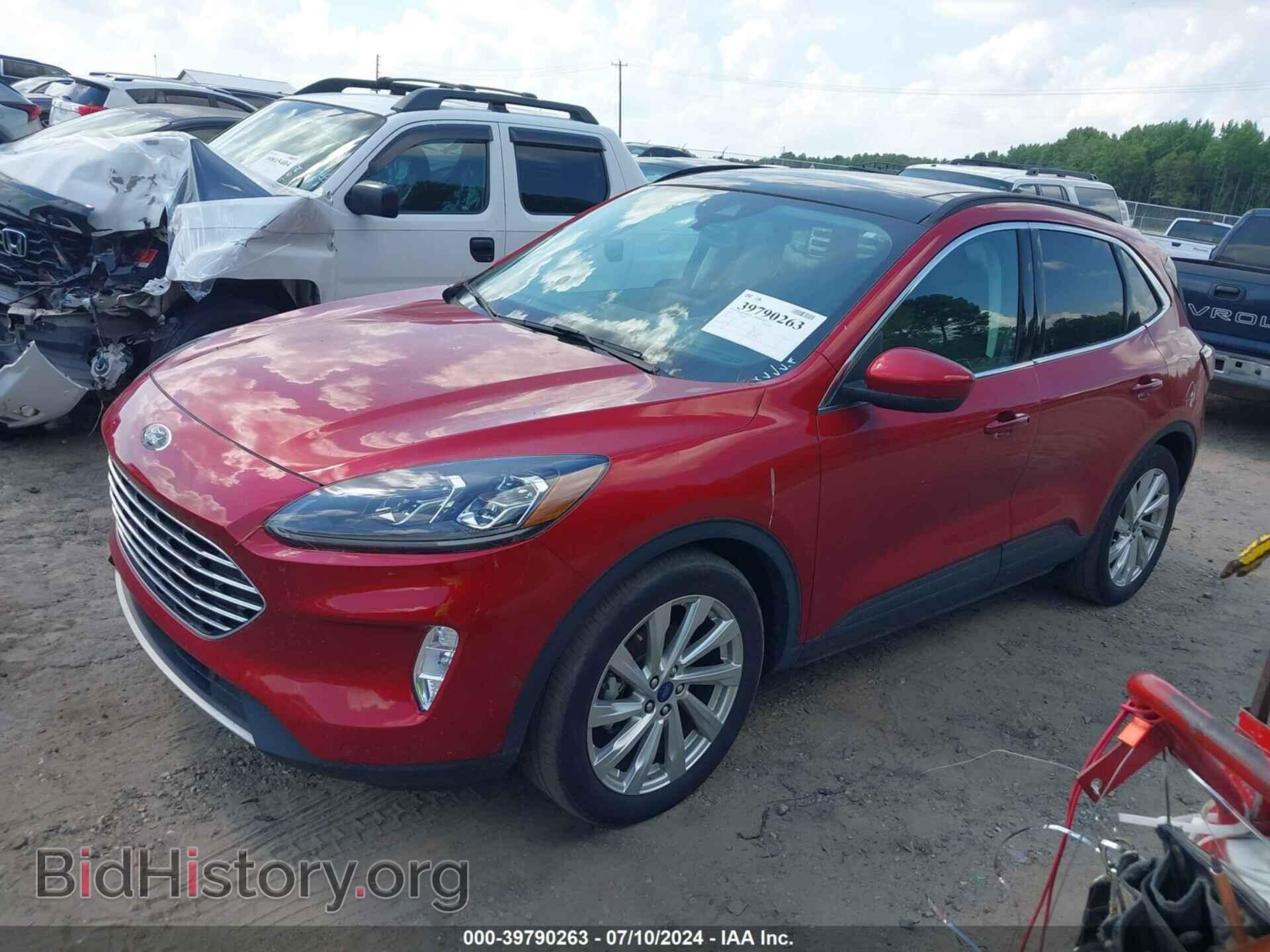 2021 FORD ESCAPE - VIN: 1FMCU0DZ1MUB06672 - Фото 2