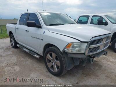 2012 RAM 1500 SLT, белый — VIN 1C6RD6LT9CS211945, IAAI