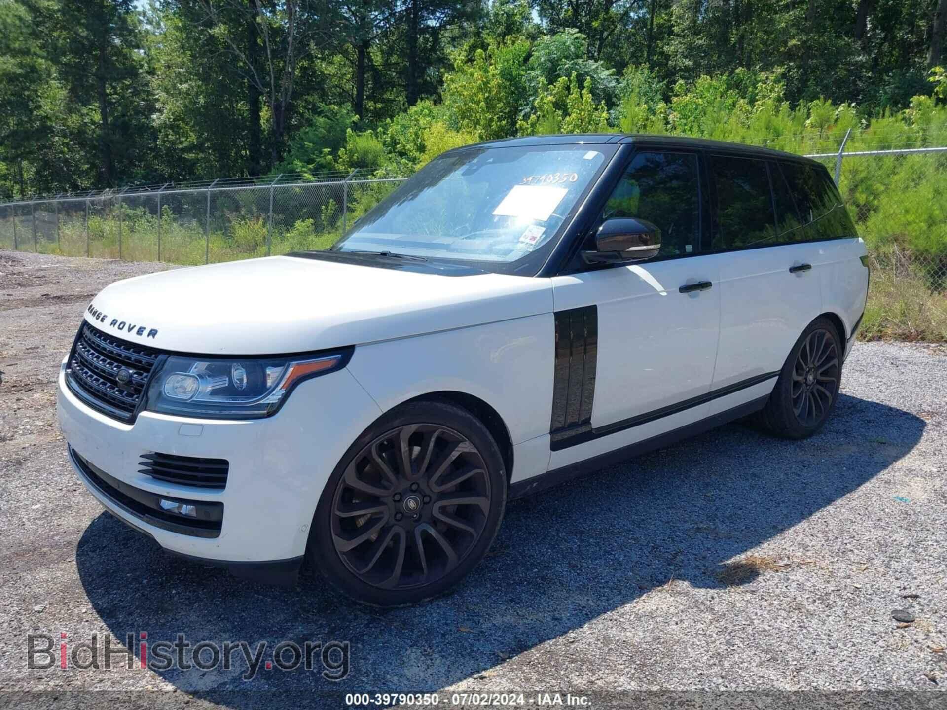 2017 LAND ROVER RANGE ROVER - VIN: SALGS2FE8HA353656 - Фото 2