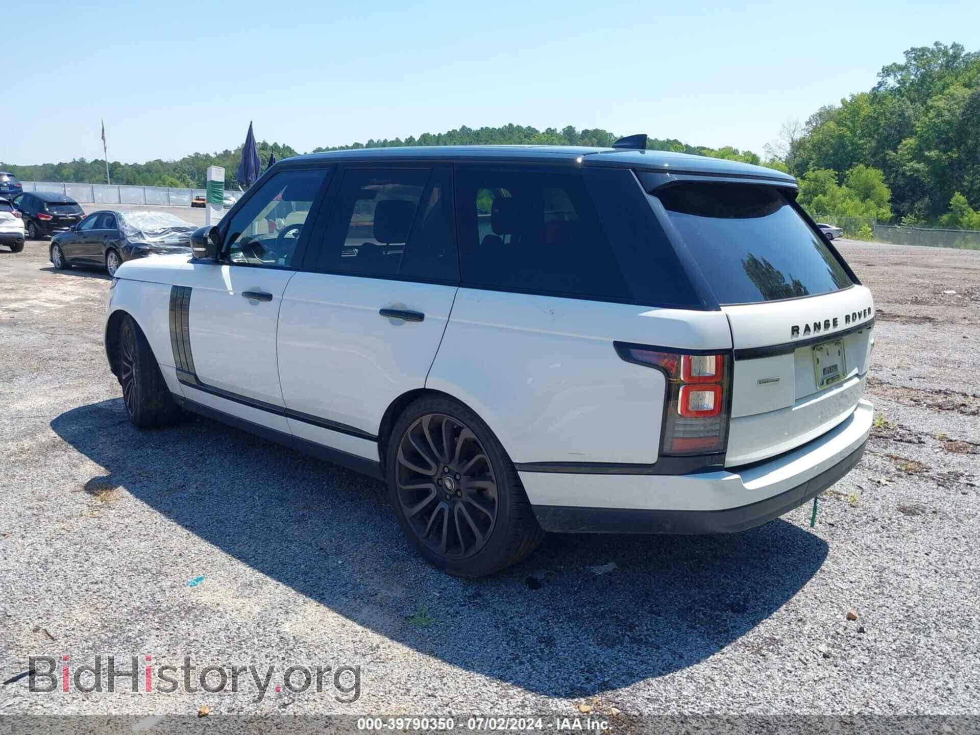 2017 LAND ROVER RANGE ROVER - VIN: SALGS2FE8HA353656 - Фото 3