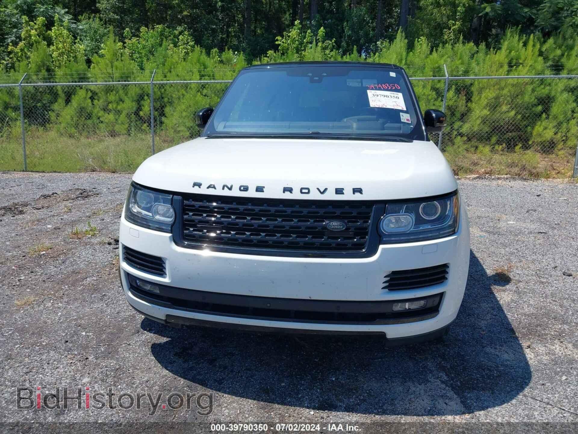 2017 LAND ROVER RANGE ROVER - VIN: SALGS2FE8HA353656 - Фото 6