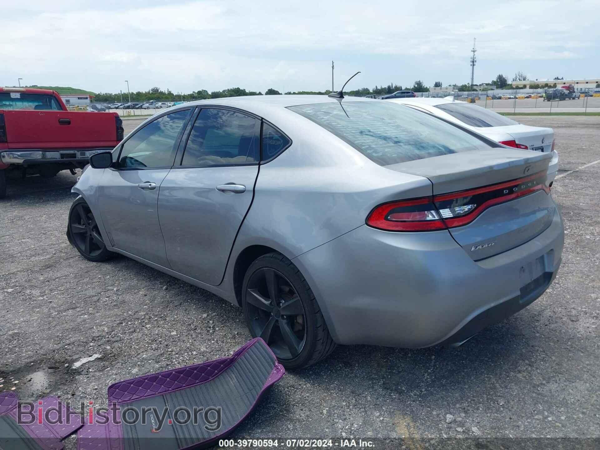 2015 DODGE DART - VIN: 1C3CDFBB4FD298657 - Фото 3