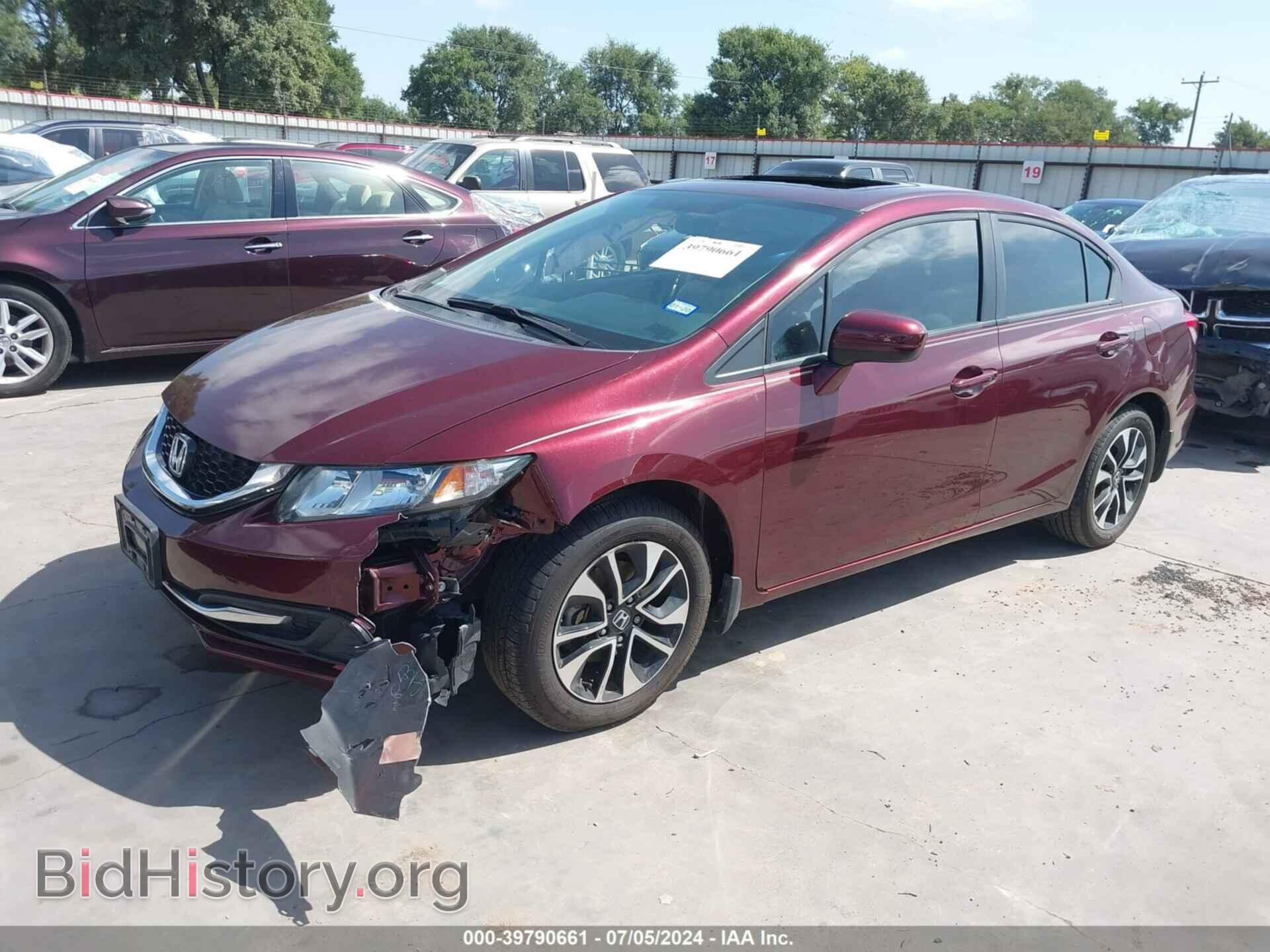 2014 HONDA CIVIC - VIN: 19XFB2F8XEE017366 - Photo 2