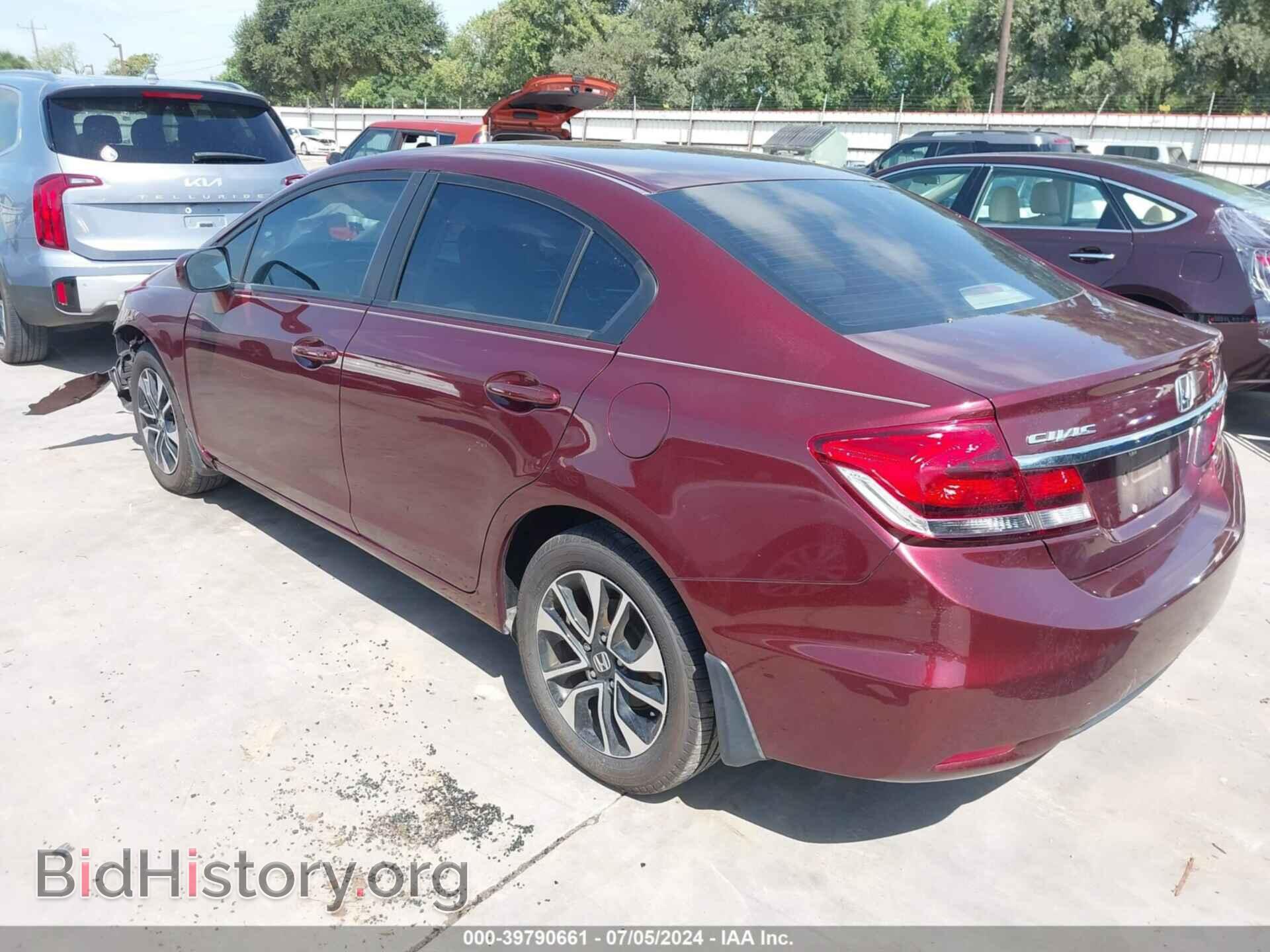 2014 HONDA CIVIC - VIN: 19XFB2F8XEE017366 - Photo 3