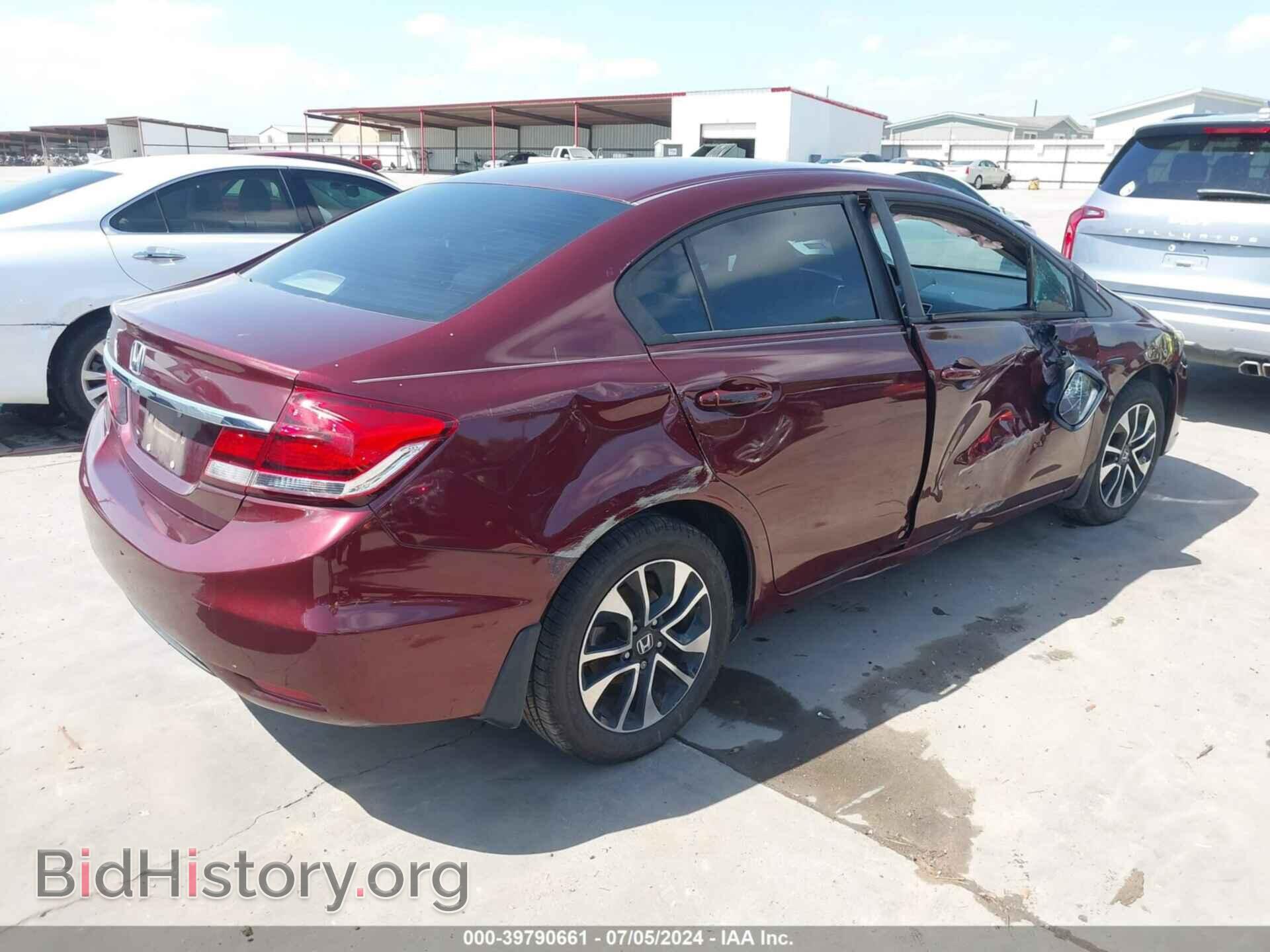 2014 HONDA CIVIC - VIN: 19XFB2F8XEE017366 - Photo 4