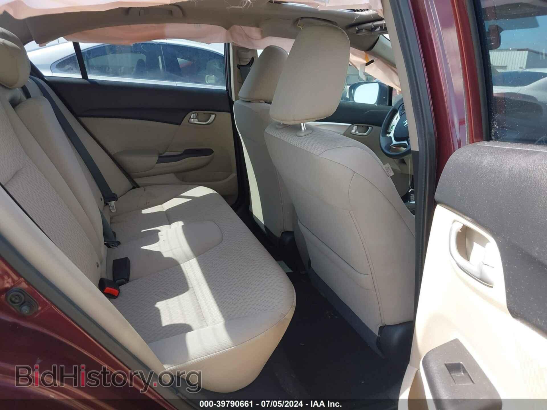 2014 HONDA CIVIC - VIN: 19XFB2F8XEE017366 - Photo 8
