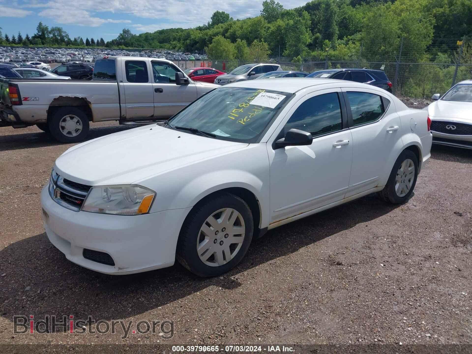 2012 DODGE AVENGER - VIN: 1C3CDZAB3CN331382 - Photo 2