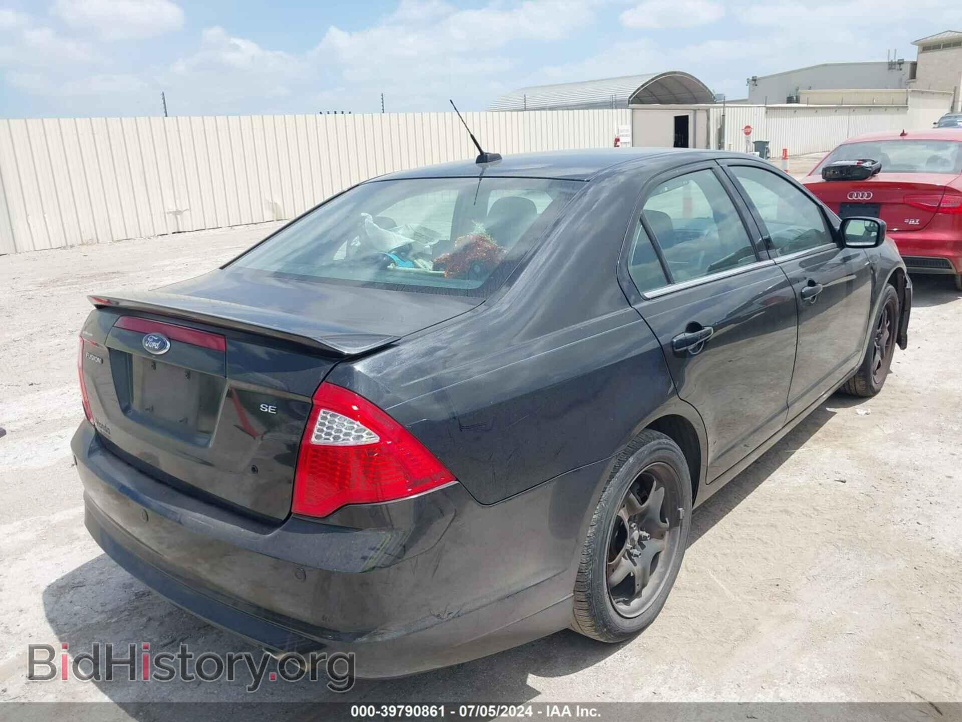 2011 FORD FUSION - VIN: 3FAHP0HA4BR133851 - Фото 4