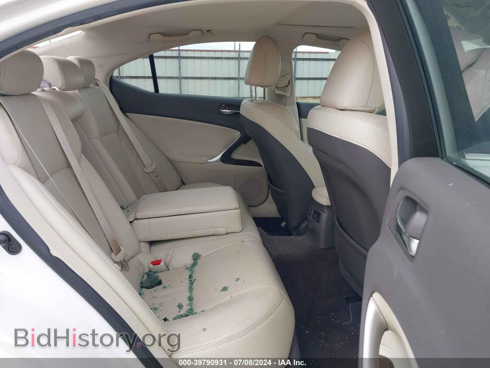 2010 LEXUS IS 250 - VIN: JTHBF5C26A5115352 - Фото 8