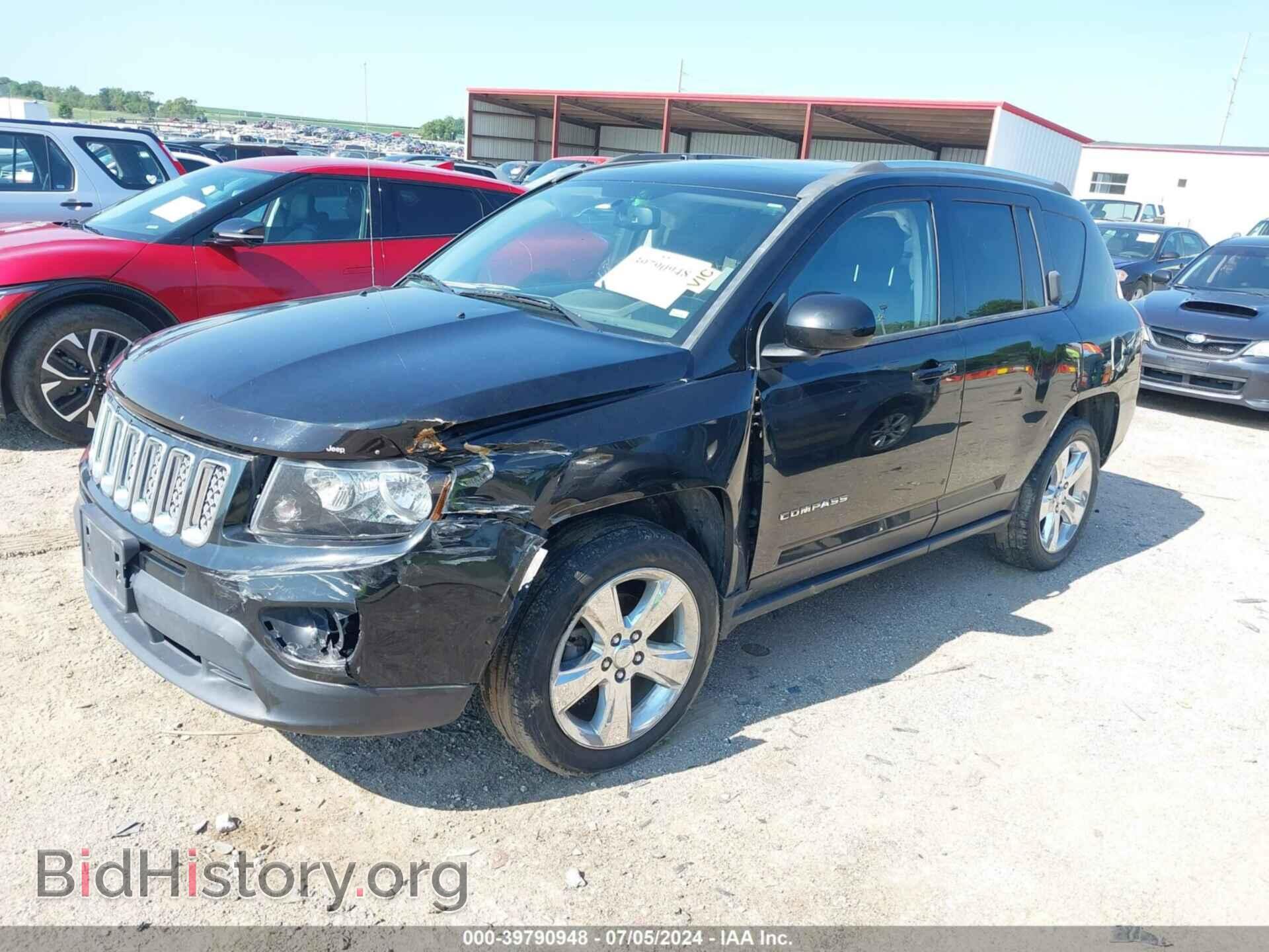 2015 JEEP COMPASS - VIN: 1C4NJDEB6FD154928 - Фото 2