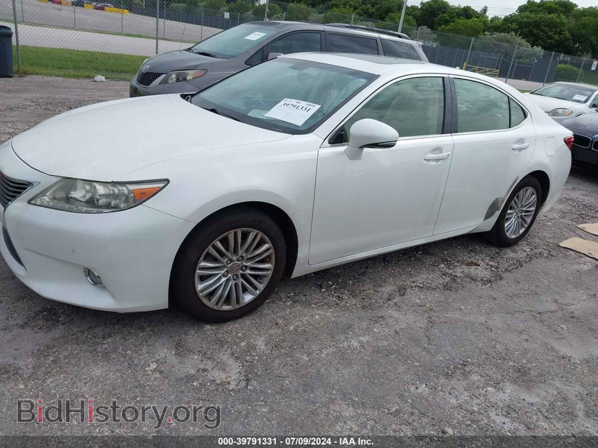 2013 LEXUS ES 350 - VIN: JTHBK1GG2D2077344 - Фото 2
