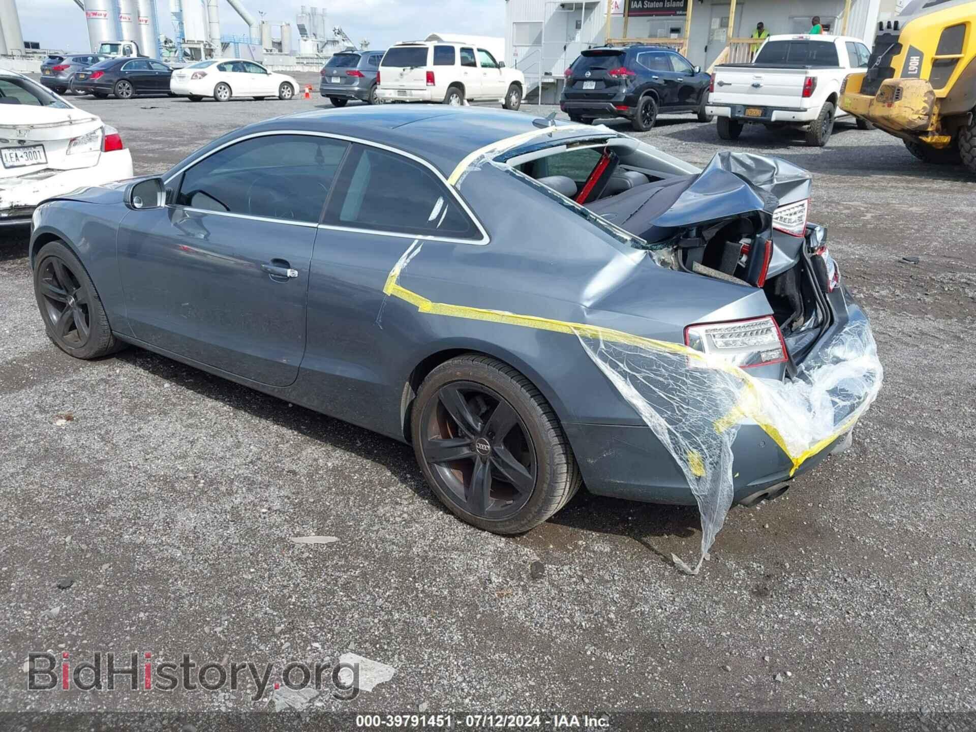 2013 AUDI A5 - VIN: WAULFAFR9DA031140 - Фото 3