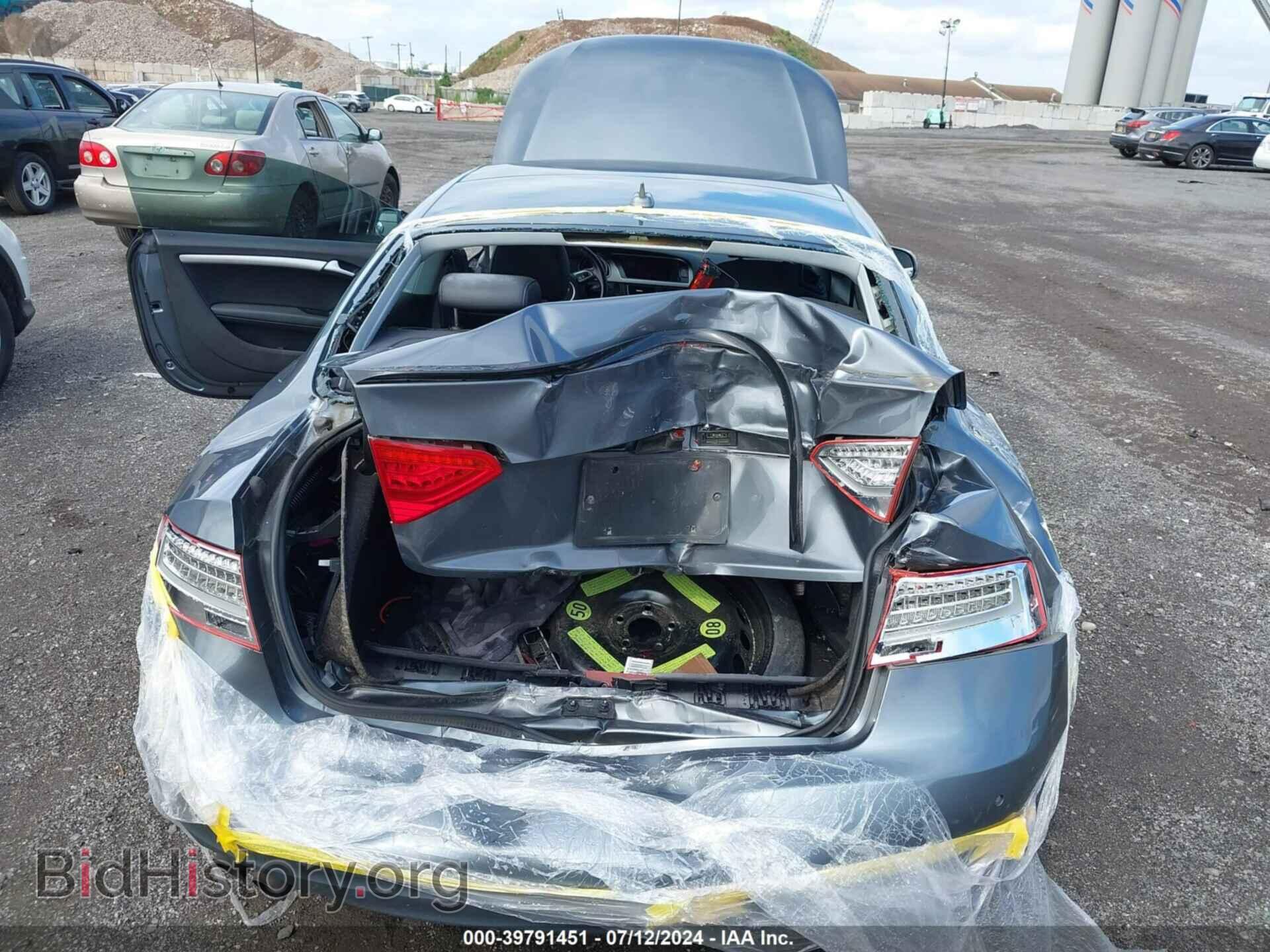 2013 AUDI A5 - VIN: WAULFAFR9DA031140 - Фото 6