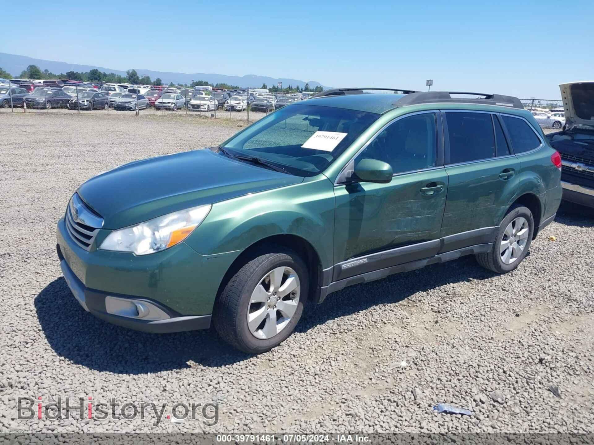 2012 SUBARU OUTBACK - VIN: 4S4BRCCC0C3205869 - Фото 2