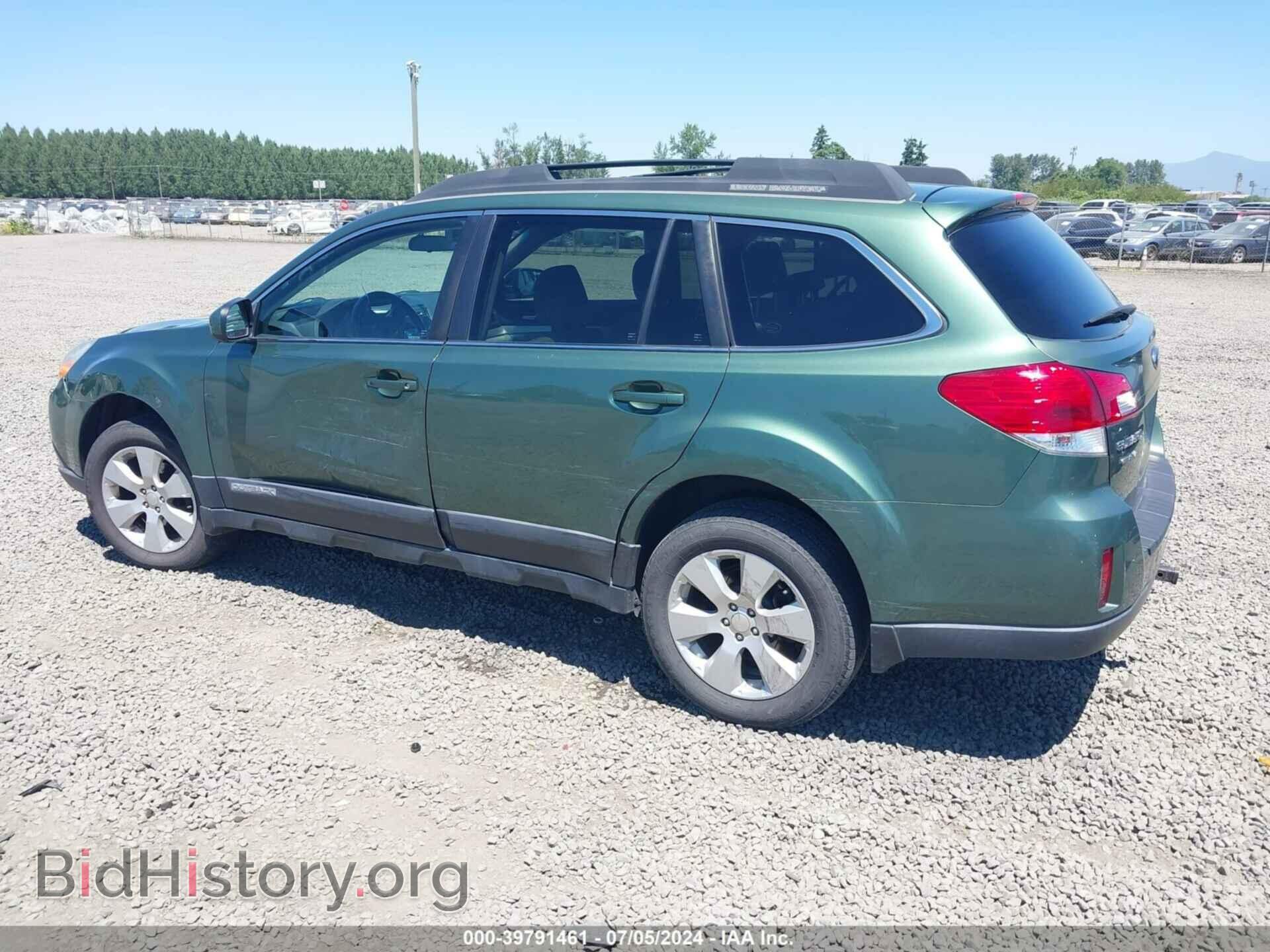 2012 SUBARU OUTBACK - VIN: 4S4BRCCC0C3205869 - Фото 3