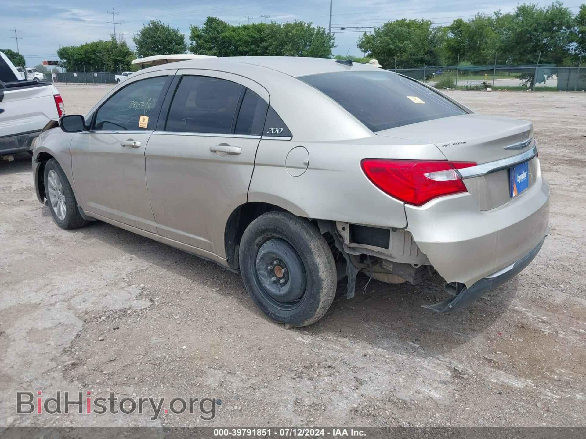 2013 CHRYSLER 200 - VIN: 1C3CCBBB8DN728807 - Фото 3
