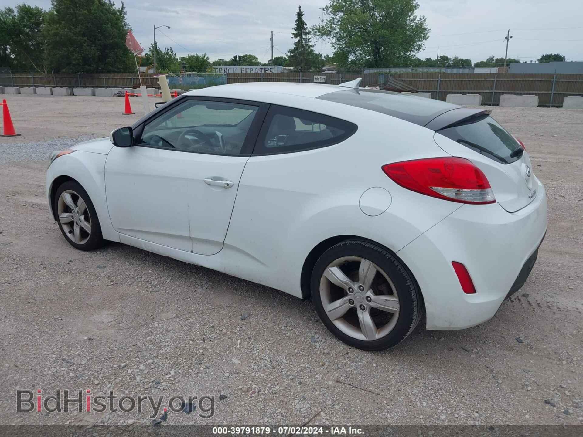 2013 HYUNDAI VELOSTER - VIN: KMHTC6AD3DU129580 - Фото 3