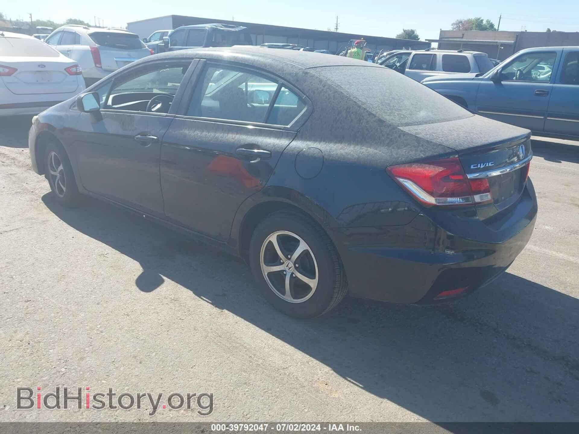2015 HONDA CIVIC - VIN: 2HGFB2F76FH537689 - Photo 3