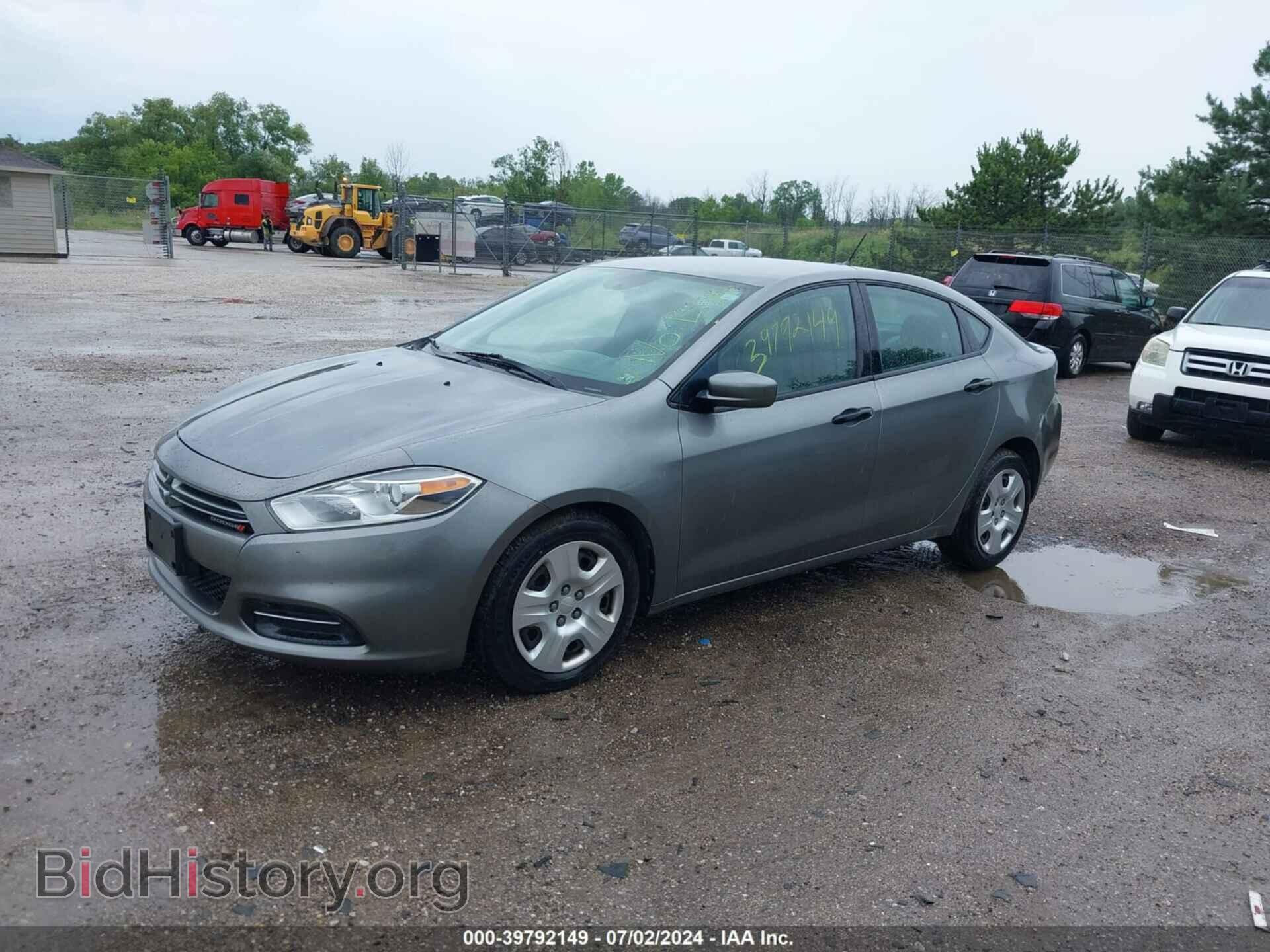 2013 DODGE DART - VIN: 1C3CDFAA1DD104091 - Photo 2
