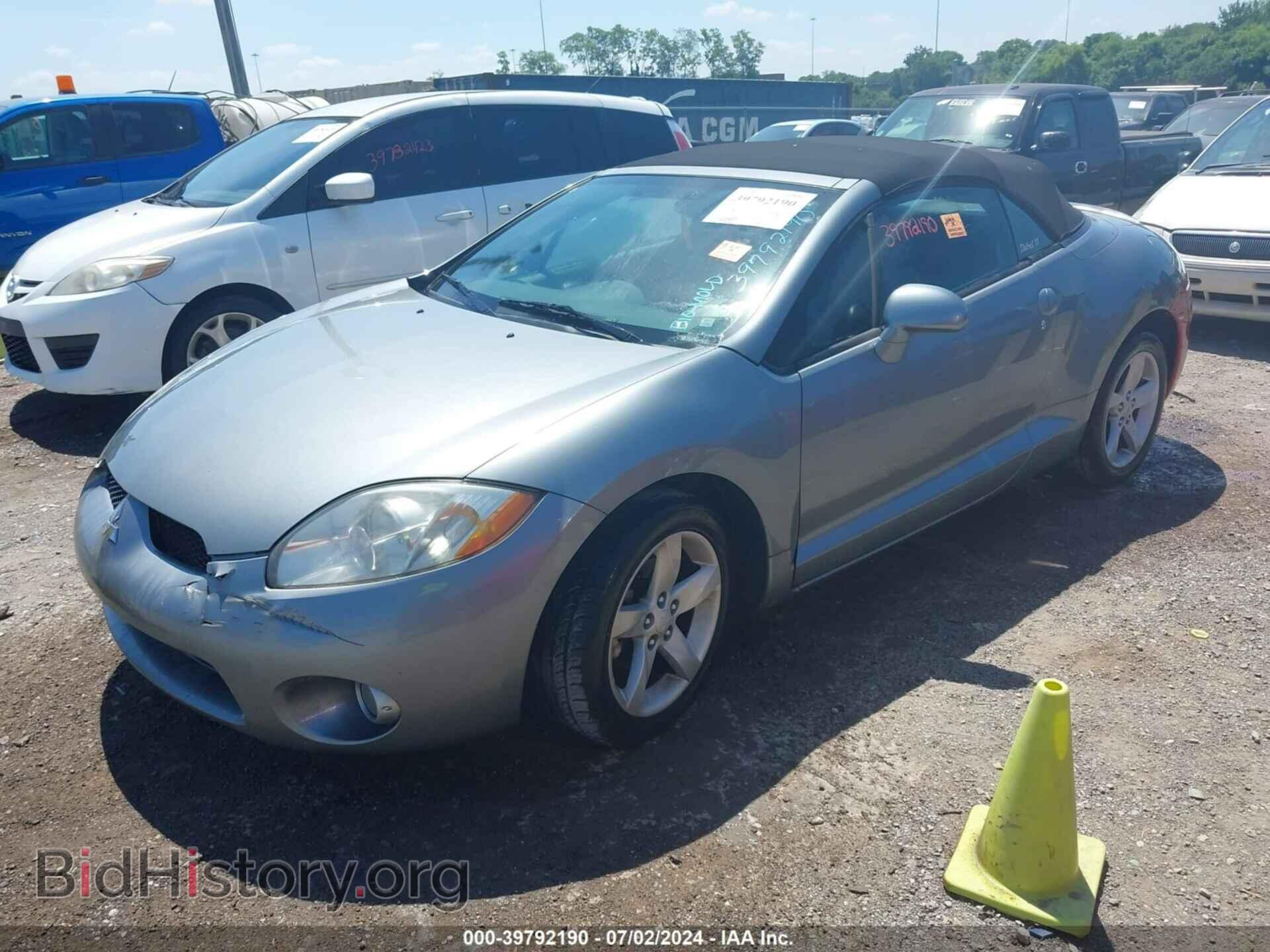 2008 MITSUBISHI ECLIPSE SPYDER - VIN: 4A3AL25F28E040371 - Фото 2