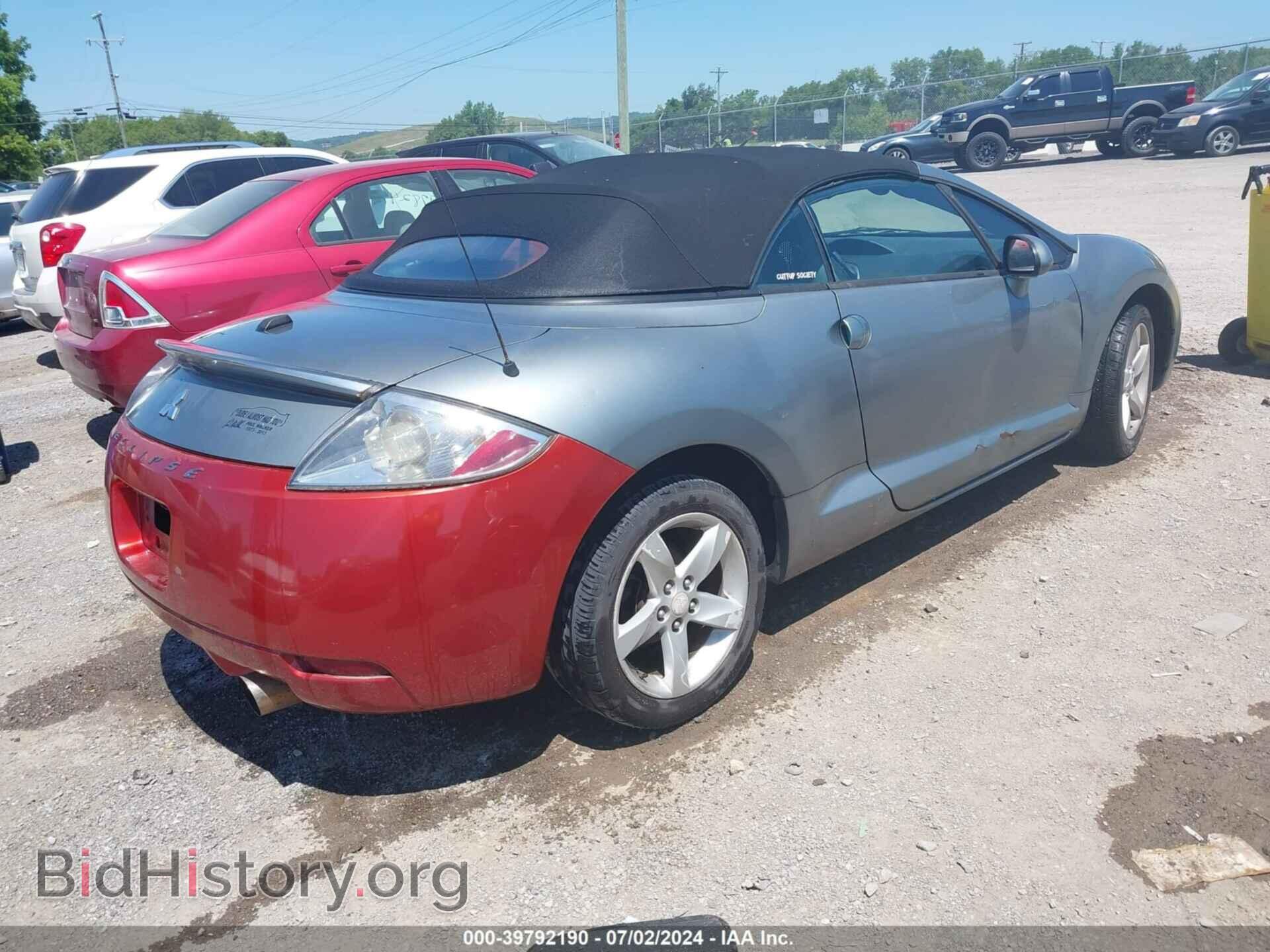 2008 MITSUBISHI ECLIPSE SPYDER - VIN: 4A3AL25F28E040371 - Фото 4