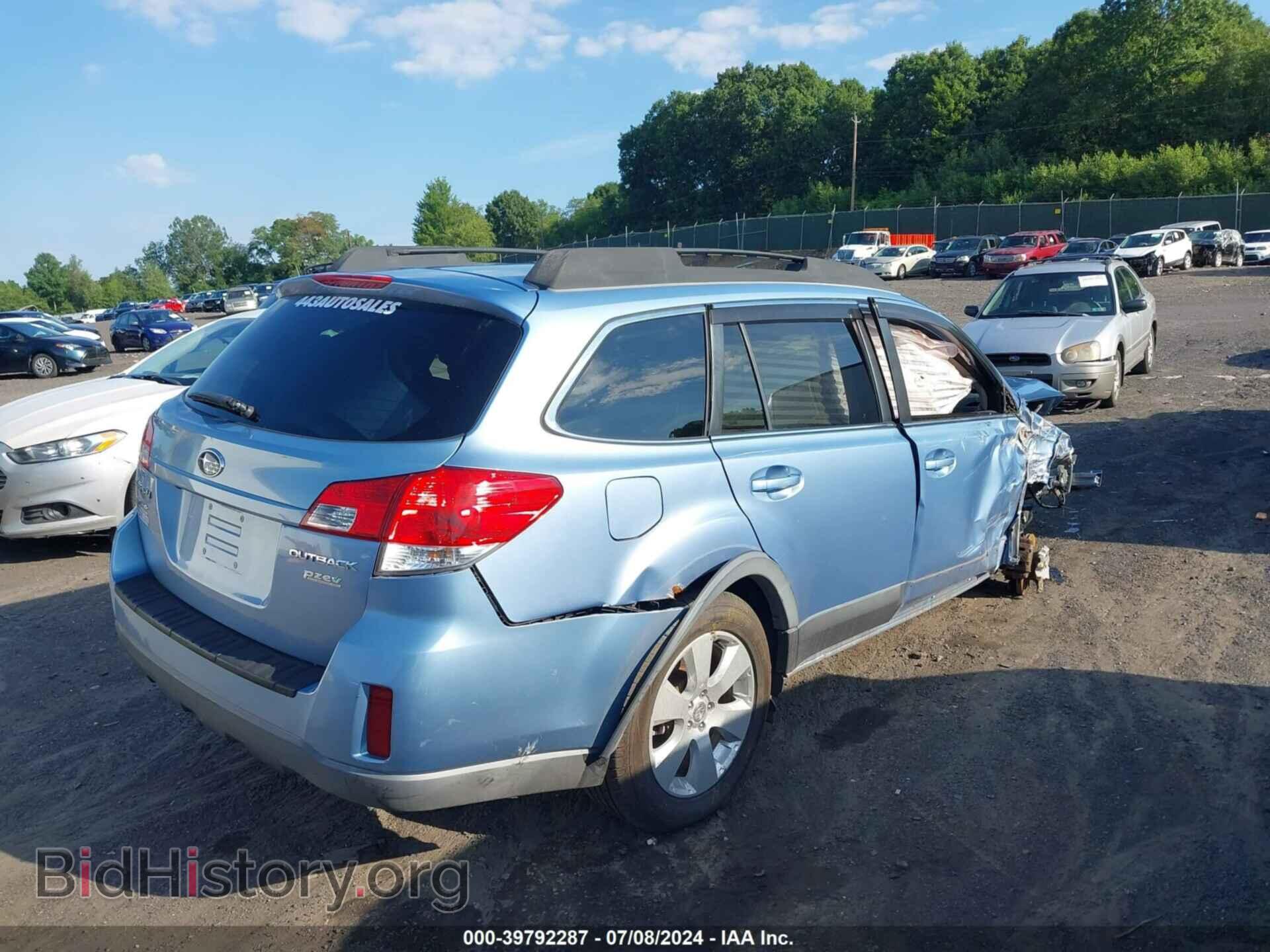 2011 SUBARU OUTBACK - VIN: 4S4BRBGC8B3362570 - Фото 4