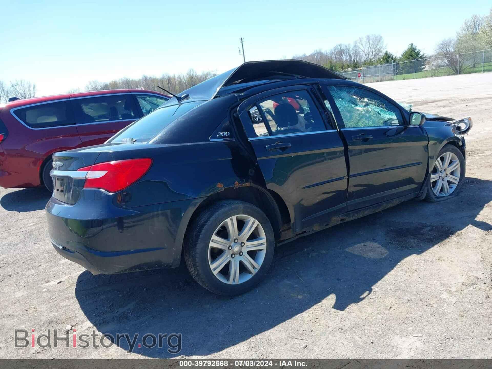 2012 CHRYSLER 200 - VIN: 1C3CCBAG3CN228372 - Фото 4