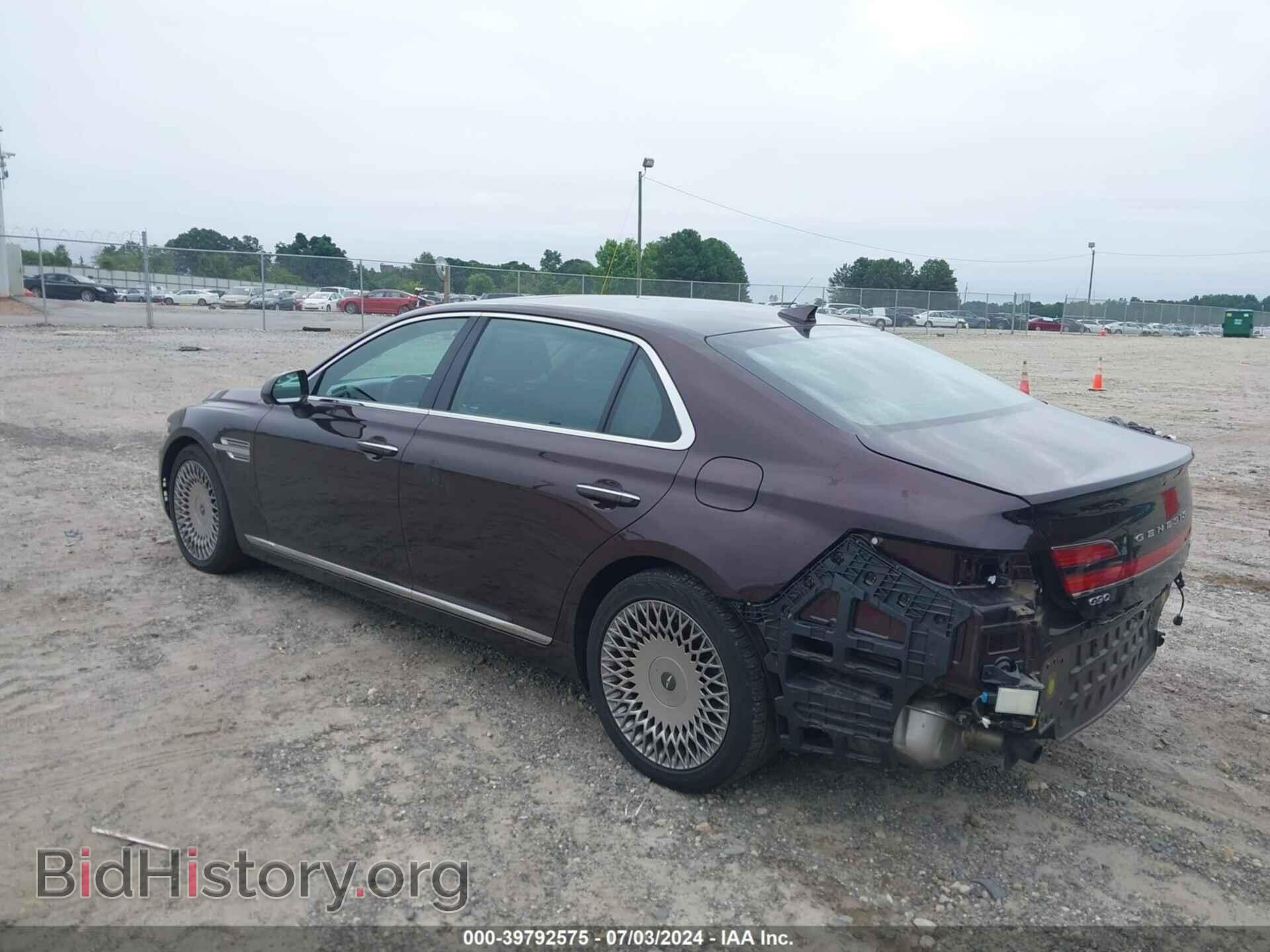 2020 GENESIS G90 - VIN: KMTF34PA6LU075615 - Фото 3