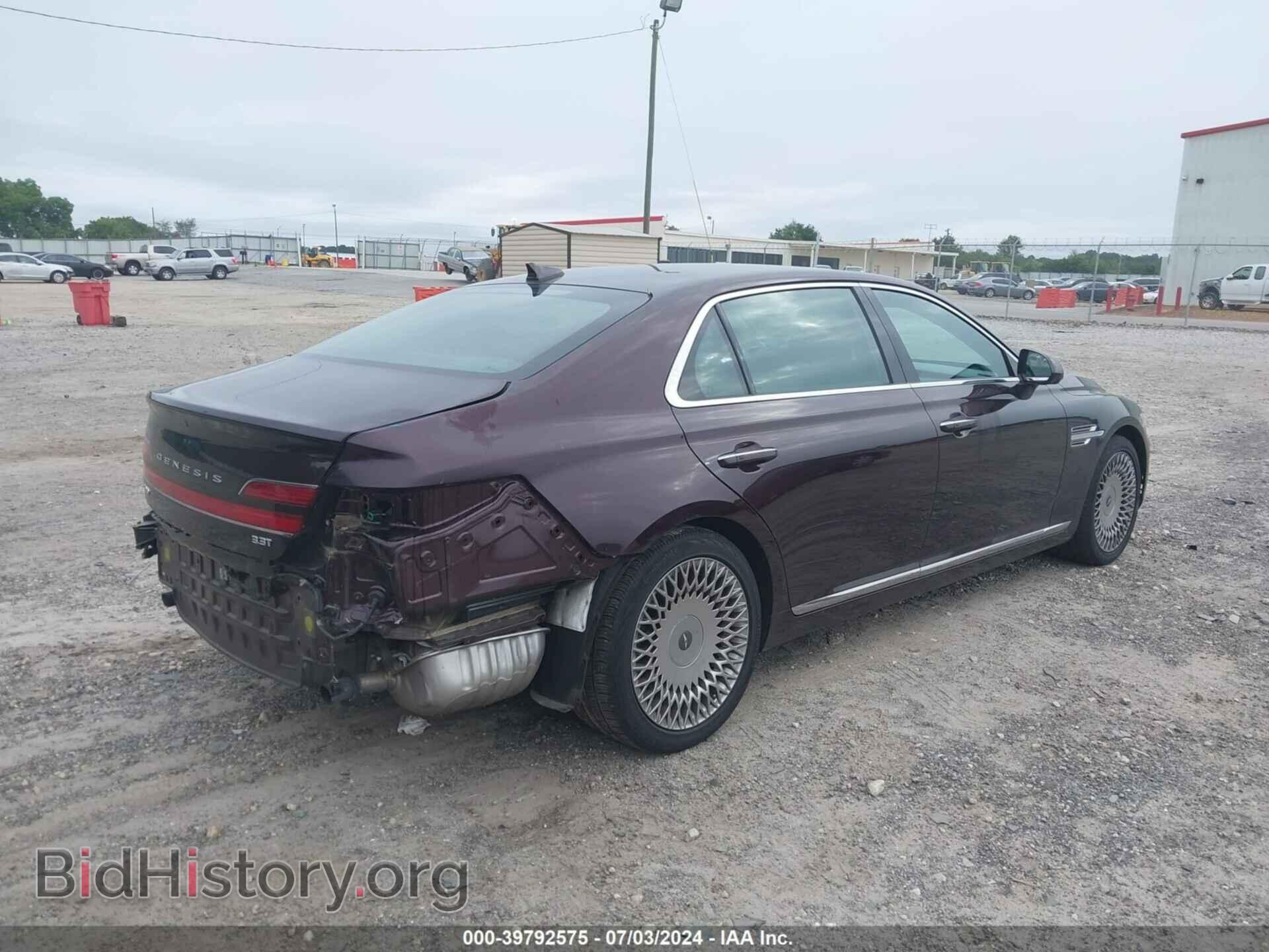 2020 GENESIS G90 - VIN: KMTF34PA6LU075615 - Фото 4
