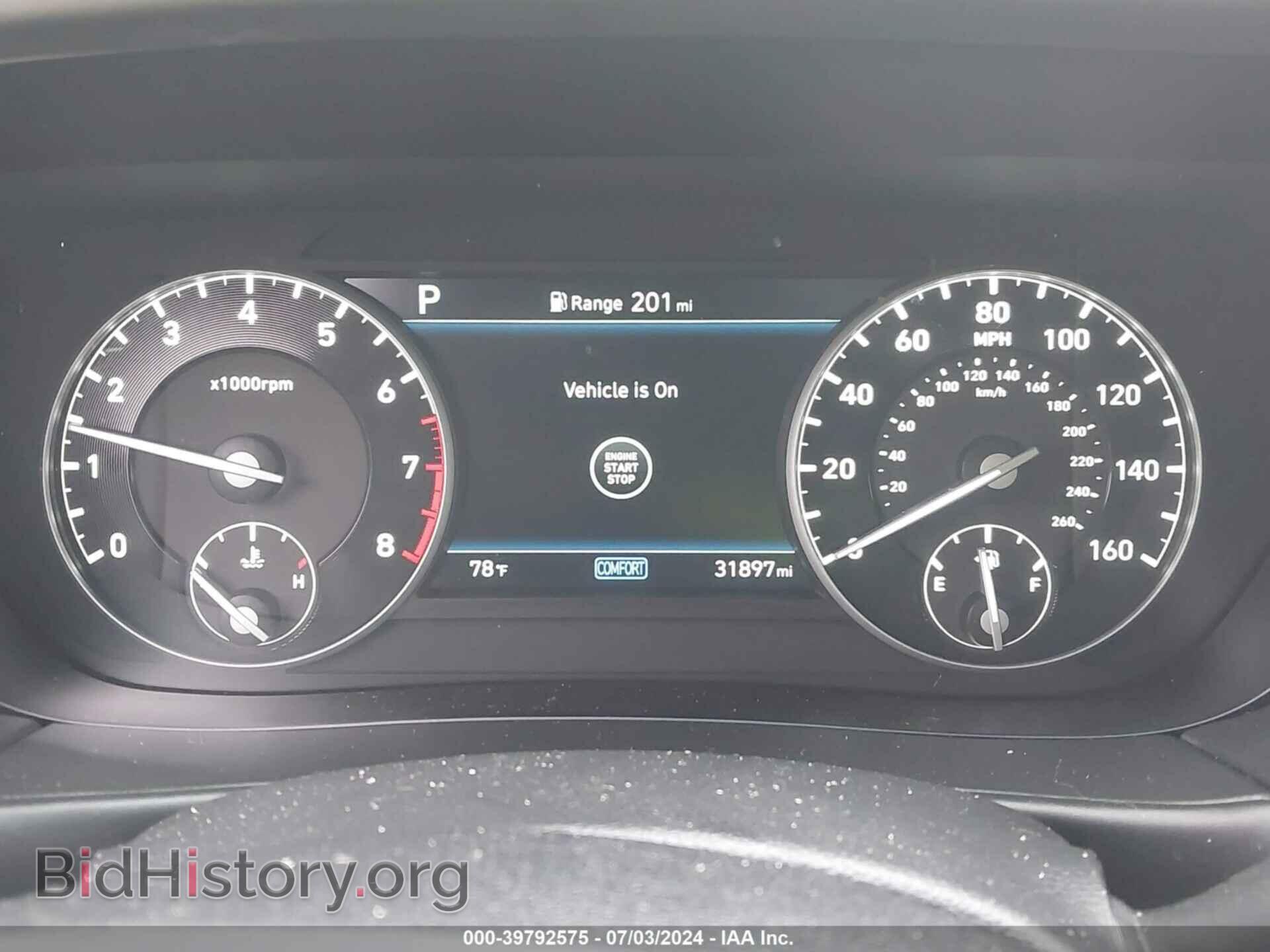 2020 GENESIS G90 - VIN: KMTF34PA6LU075615 - Фото 7