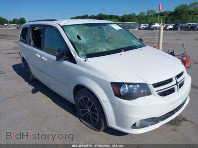 2016 Dodge GRAND CARAVAN R/T, белый — VIN 2C4RDGEG6GR339551, IAAI