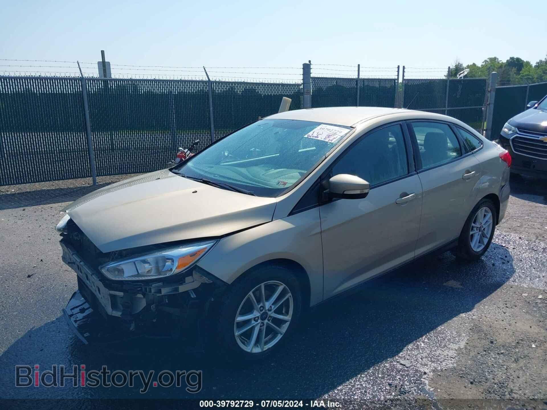 2016 FORD FOCUS - VIN: 1FADP3F28GL357254 - Фото 2