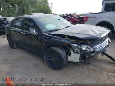 2013 Chrysler 200 Touring, black — VIN 1C3CCBBB6DN601571, IAAI