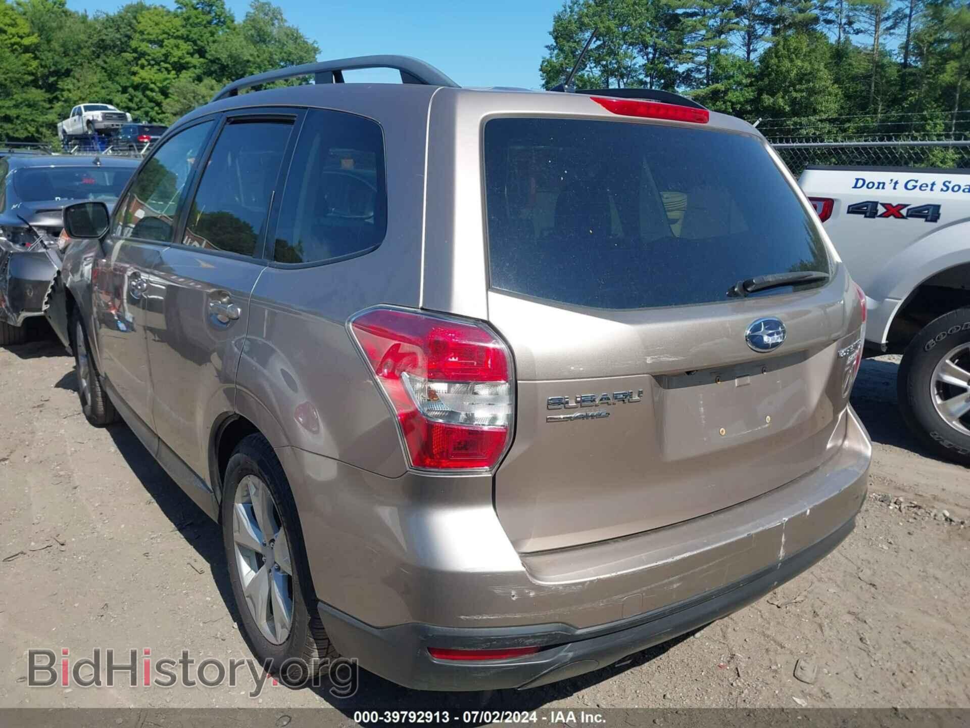 2014 SUBARU FORESTER - VIN: JF2SJAECXEH556504 - Фото 3
