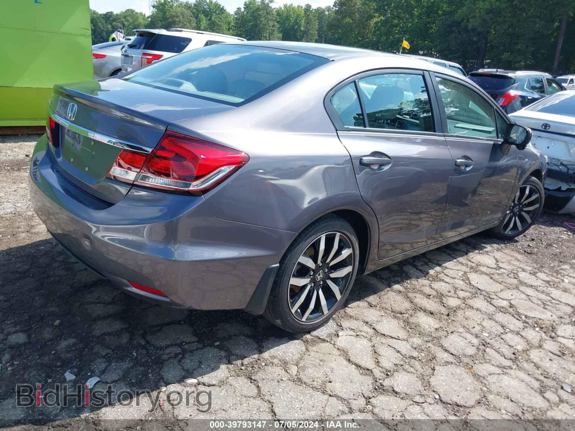 2014 HONDA CIVIC - VIN: 19XFB2F93EE073691 - Фото 4