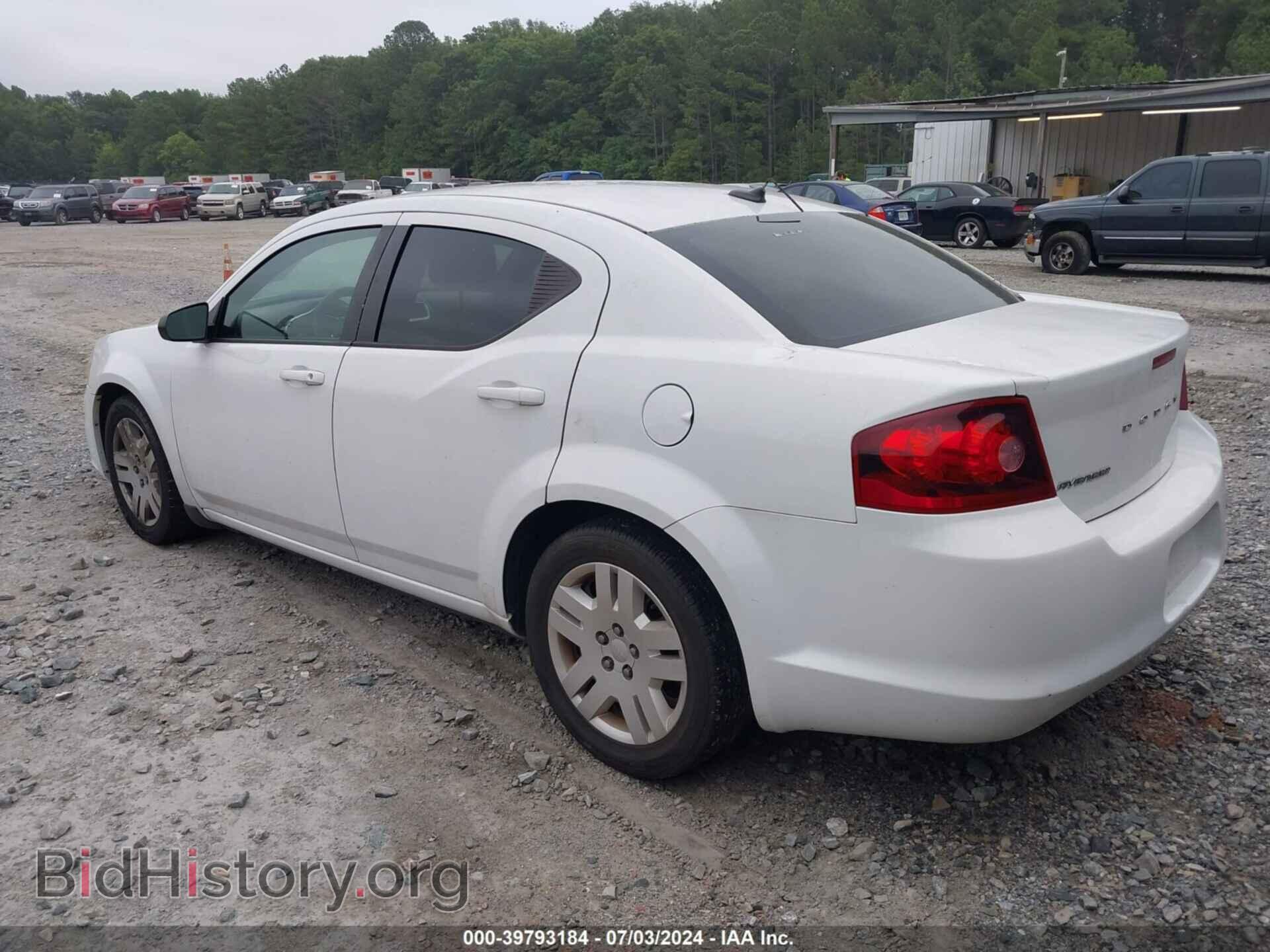 2014 DODGE AVENGER - VIN: 1C3CDZABXEN169608 - Фото 3