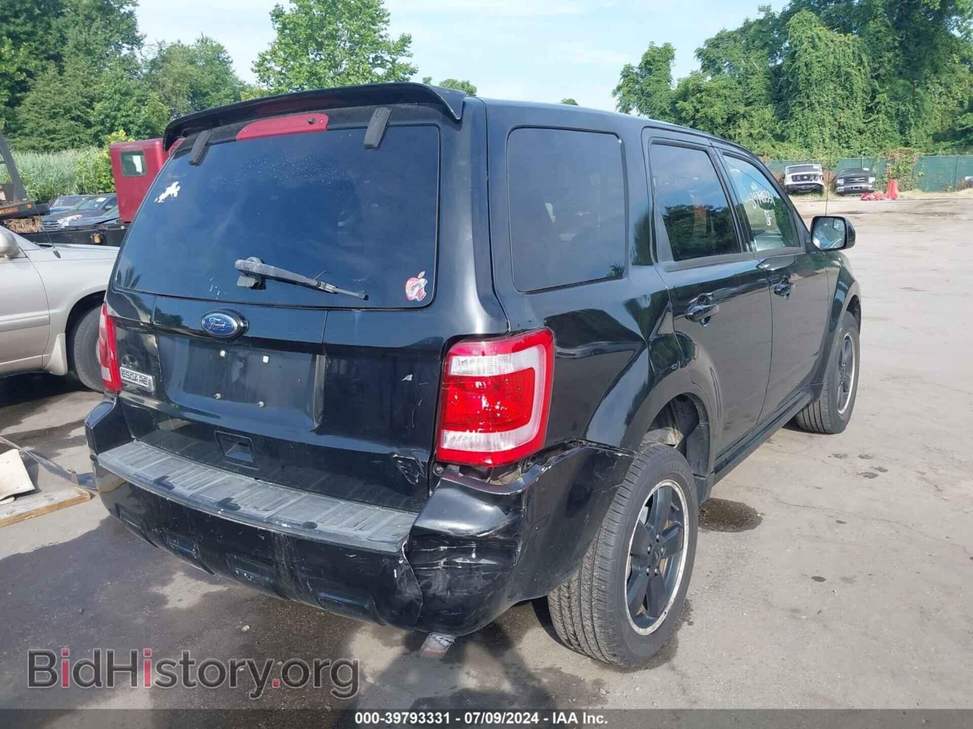 2010 FORD ESCAPE - VIN: 1FMCU9D72AKC48443 - Фото 4