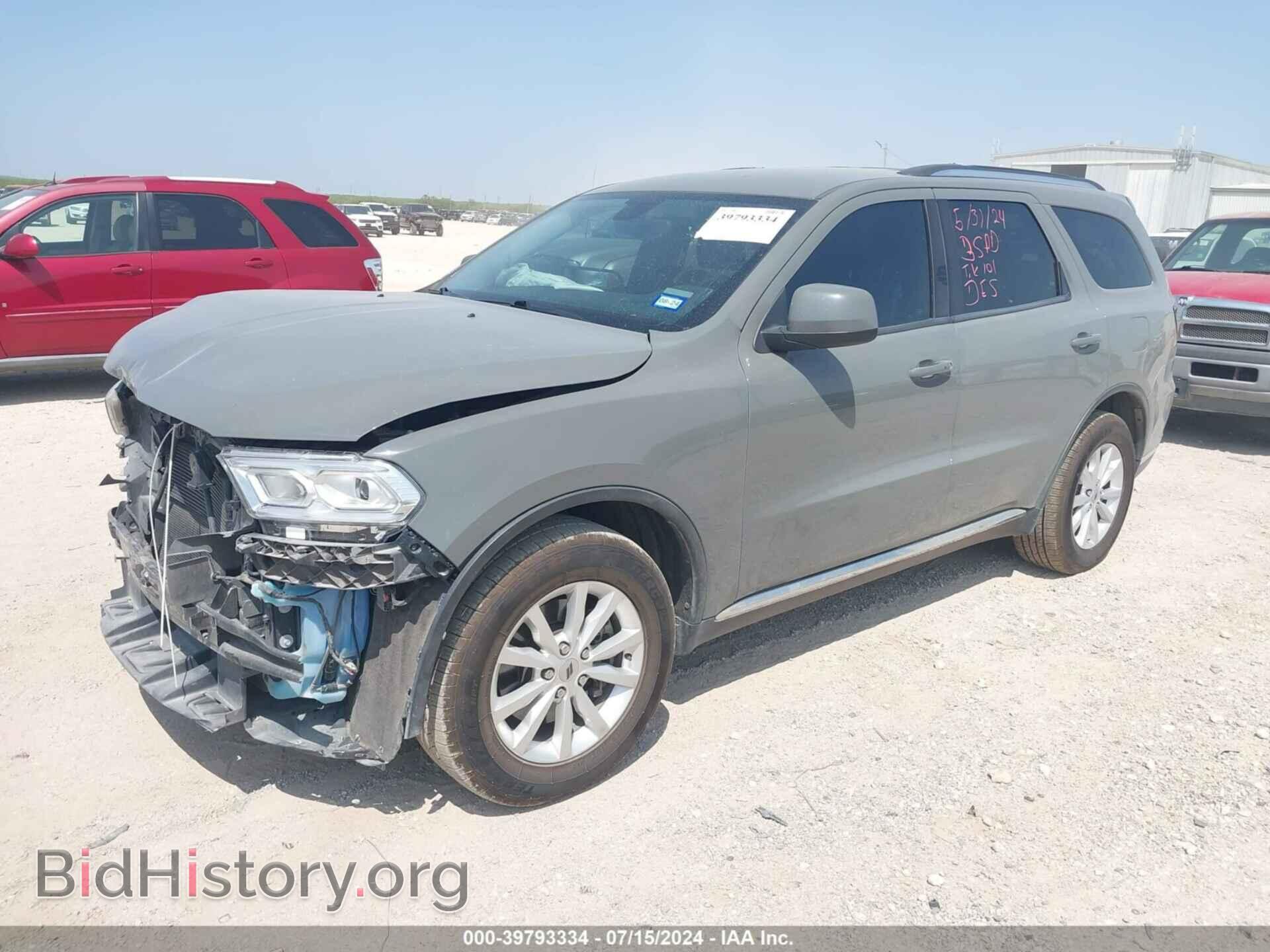 2021 DODGE DURANGO - VIN: 1C4RDHAG5MC554533 - Фото 2