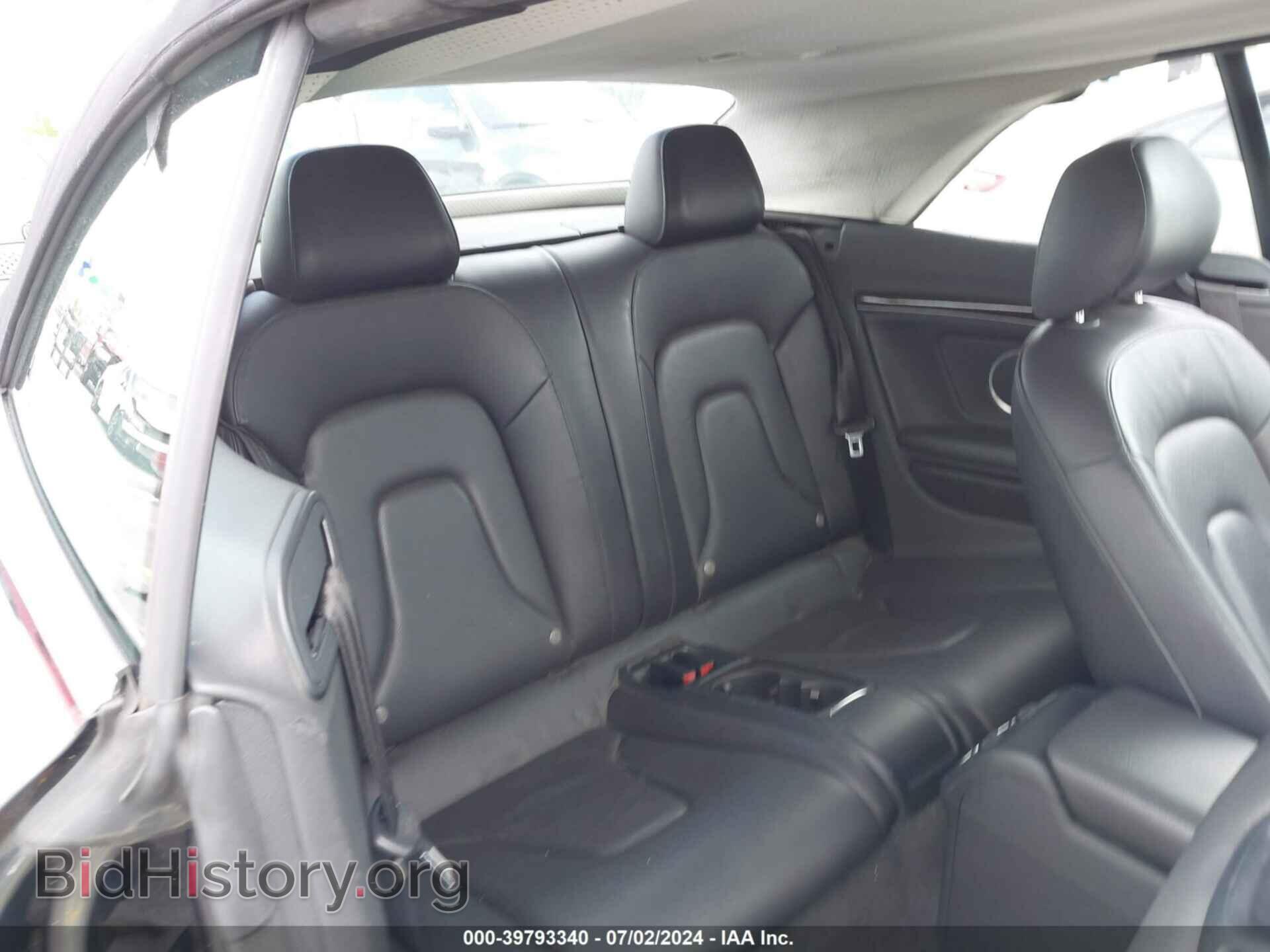 2013 AUDI A5 - VIN: WAULFAFH2DN009805 - Фото 8