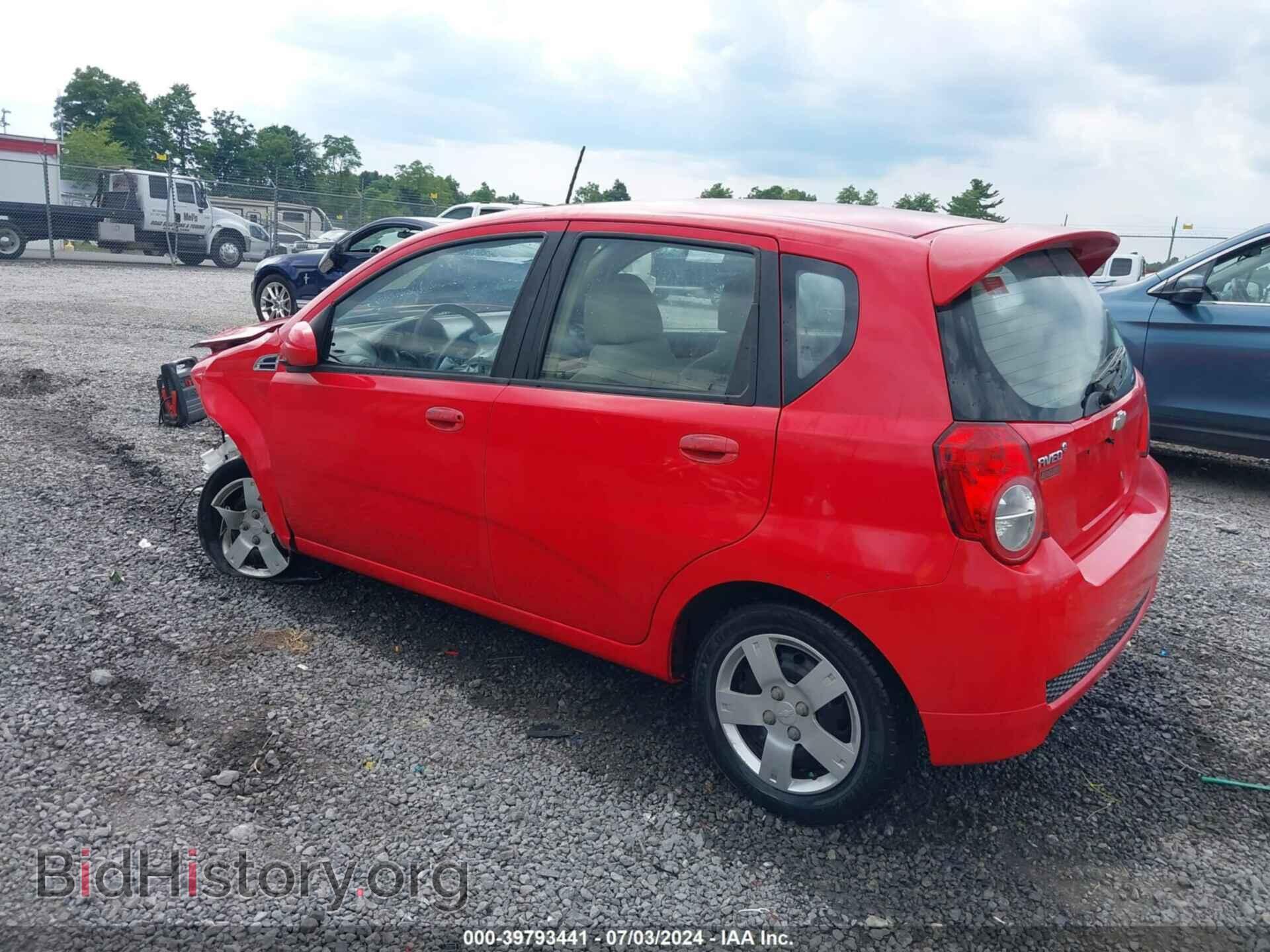 2009 CHEVROLET AVEO - VIN: KL1TD66E59B611061 - Фото 3