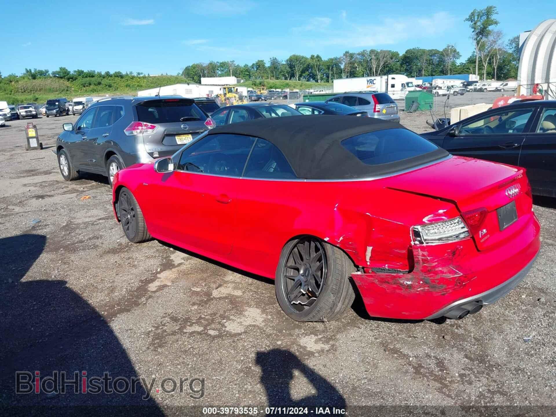 2013 AUDI S5 - VIN: WAUCGAFH0DN012196 - Фото 3